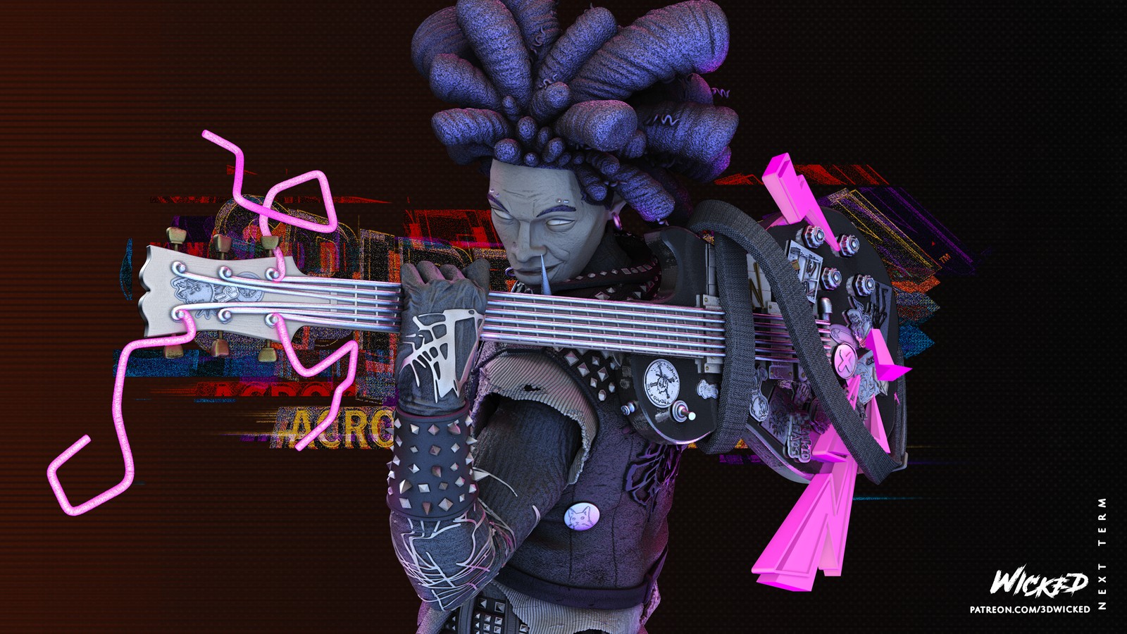 Marvel Spider Punk Bust