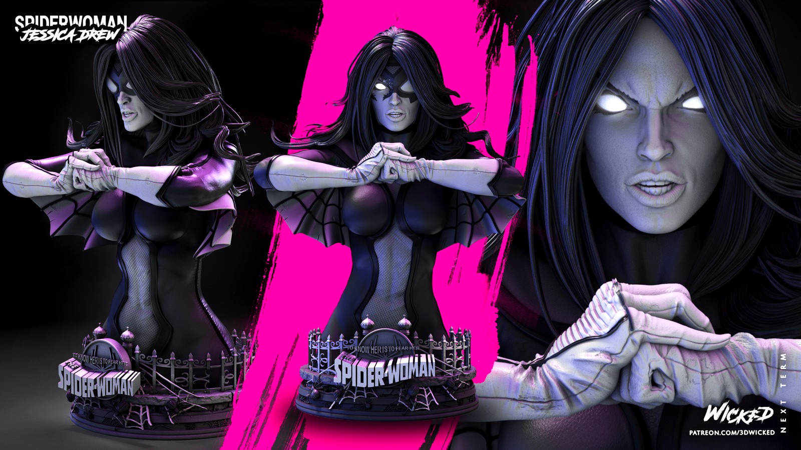 Marvel Spider Woman Bust