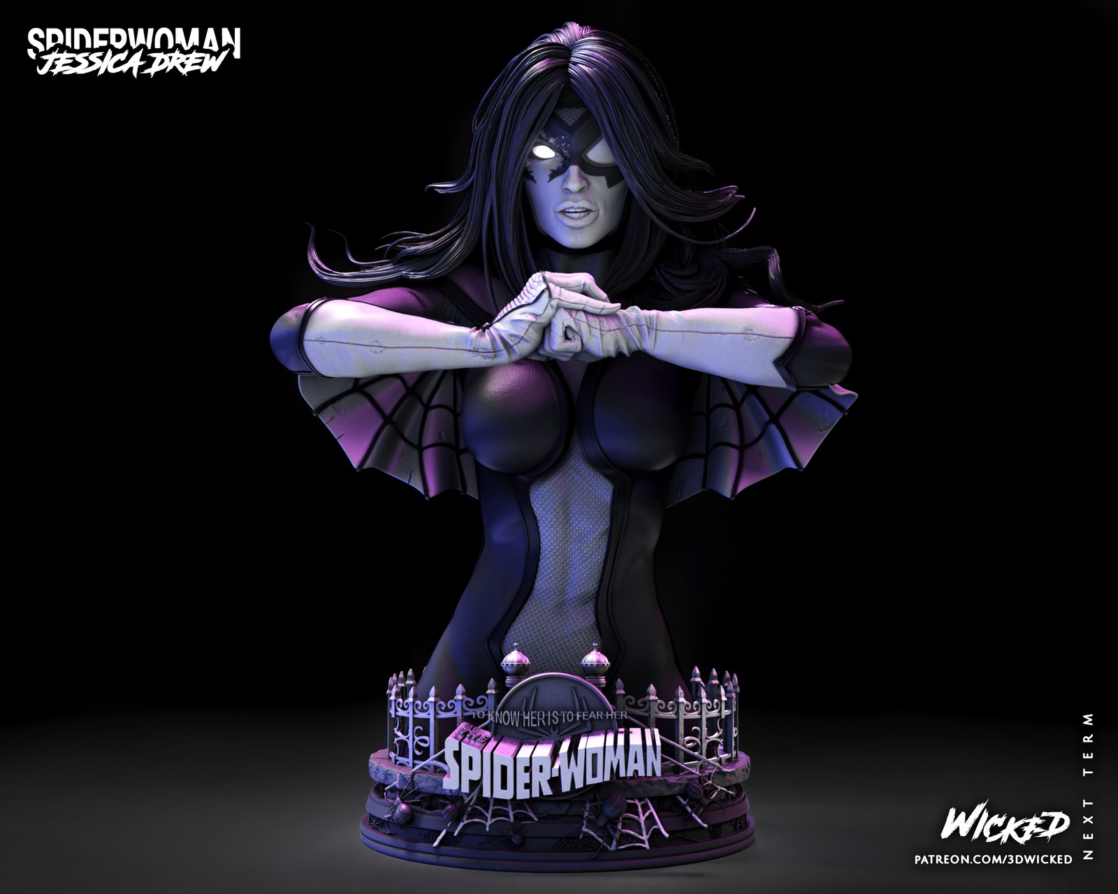Marvel Spider Woman Bust - Image 2