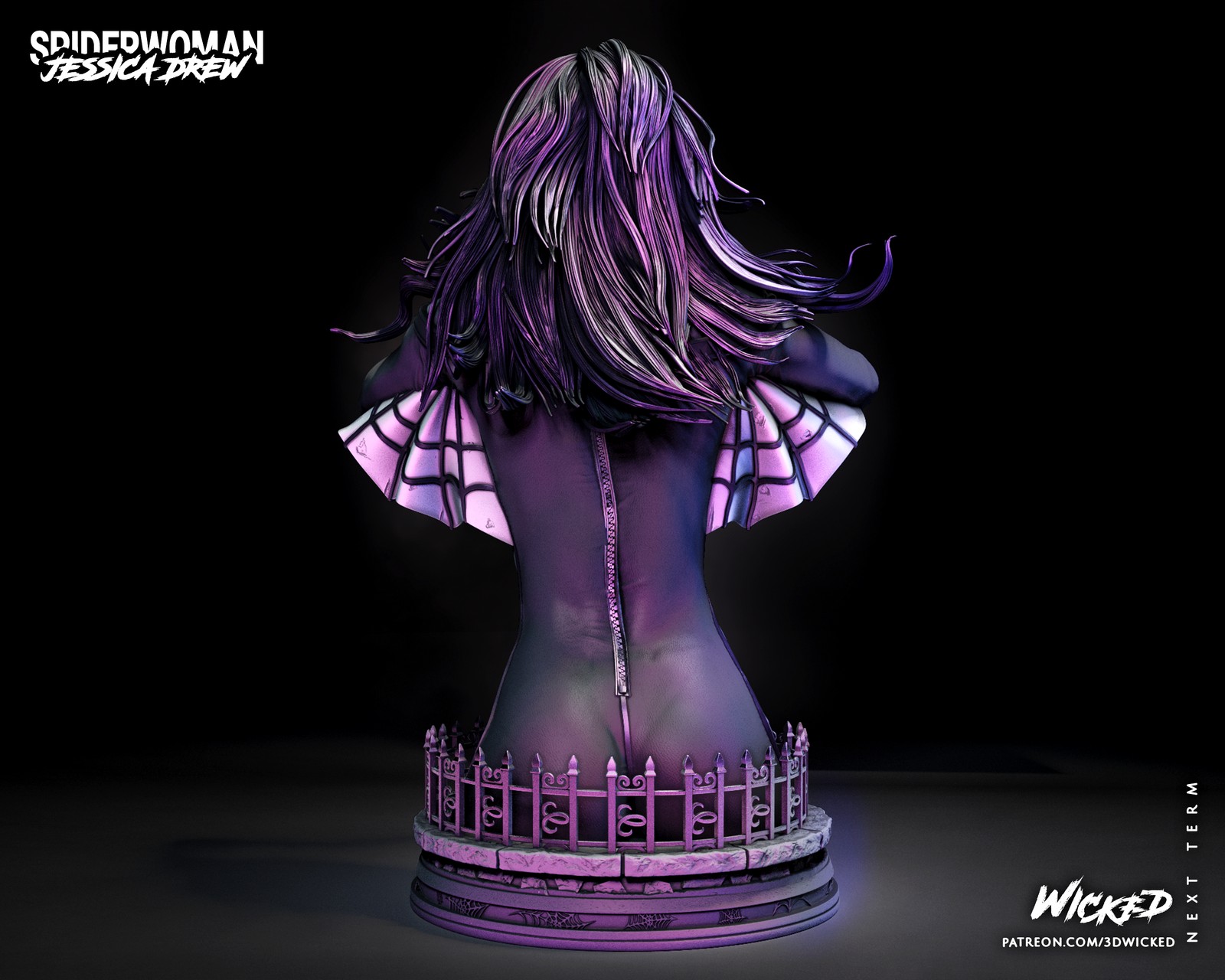 Marvel Spider Woman Bust - Image 3