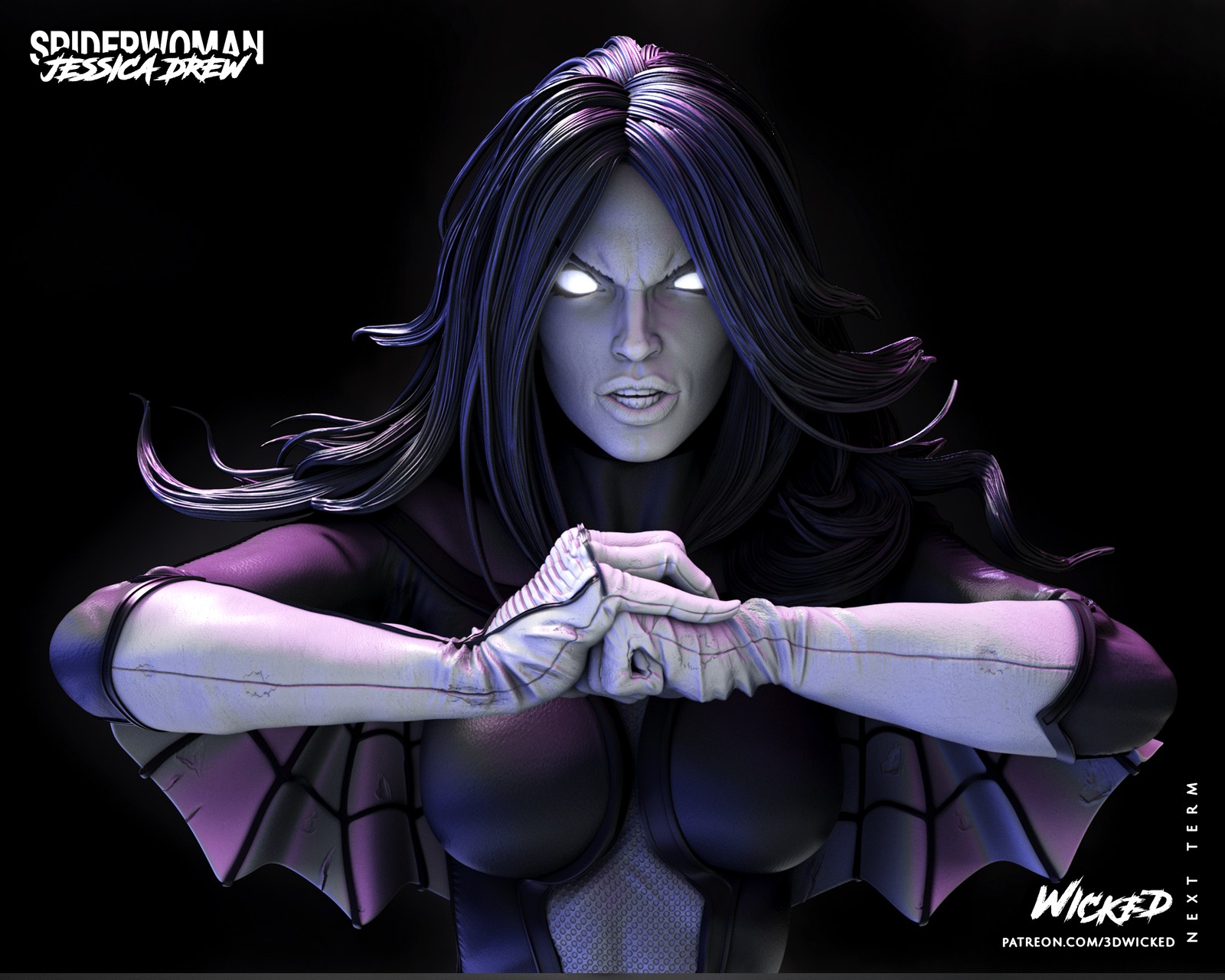 Marvel Spider Woman Bust - Image 4