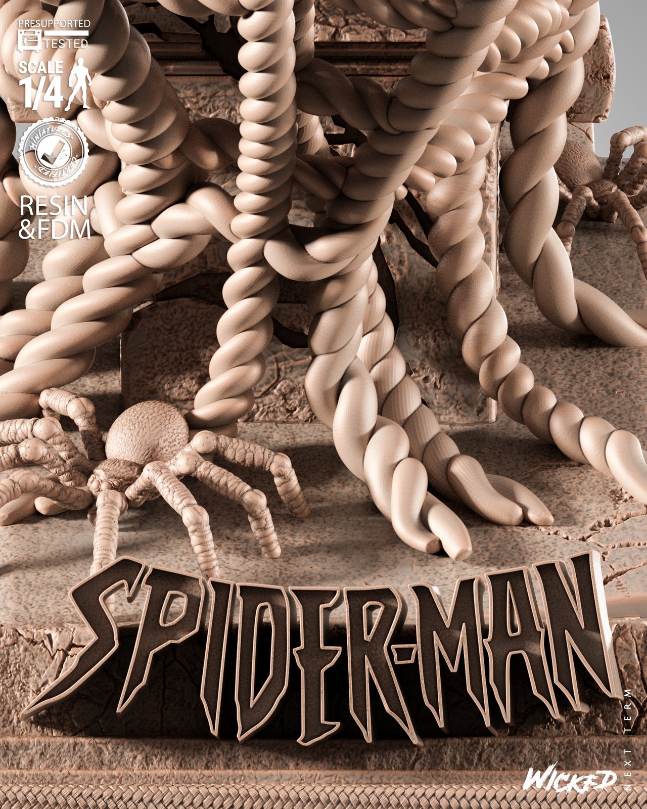 Marvel Spiderman 2025 Portrait Bust - Image 2