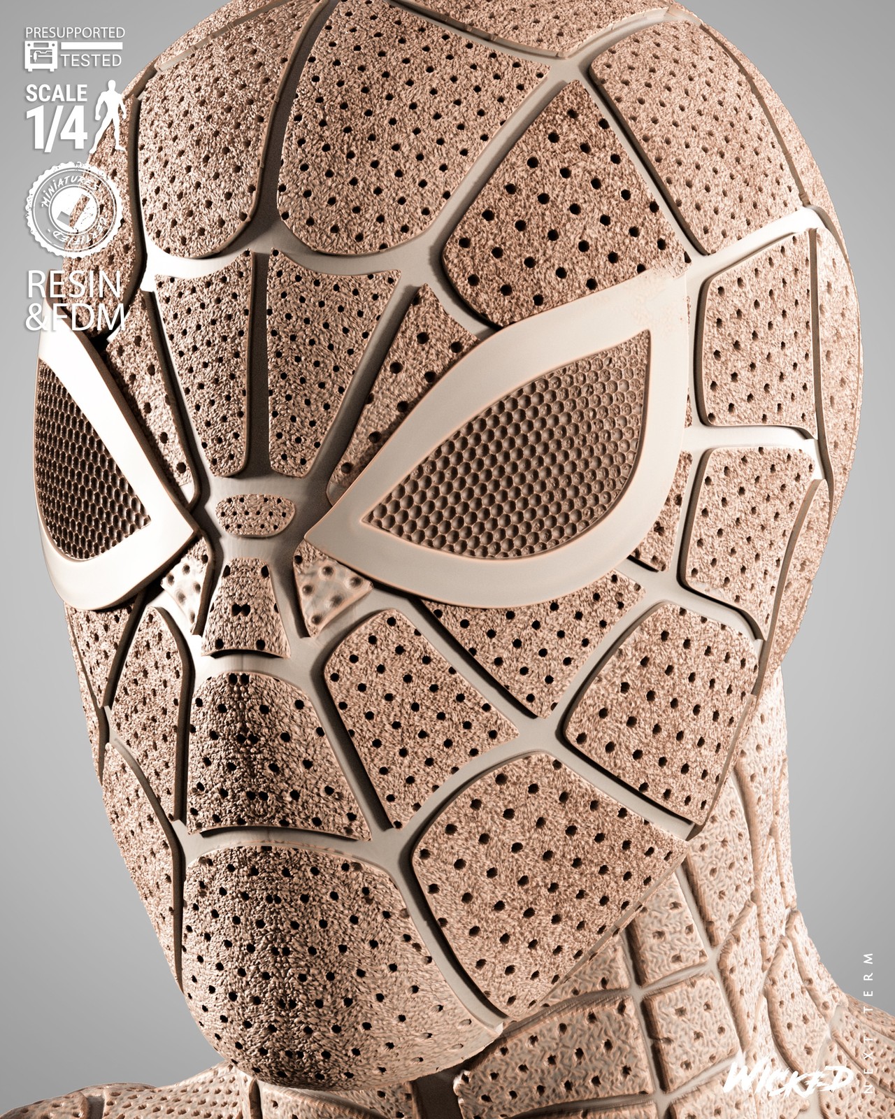 Marvel Spiderman 2025 Portrait Bust - Image 3