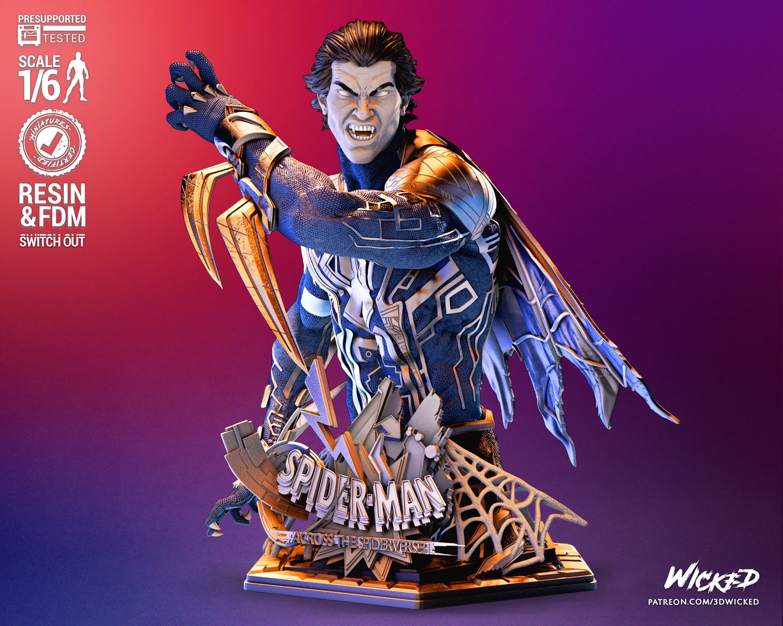 Marvel Spiderman 2099 Bust - Image 2