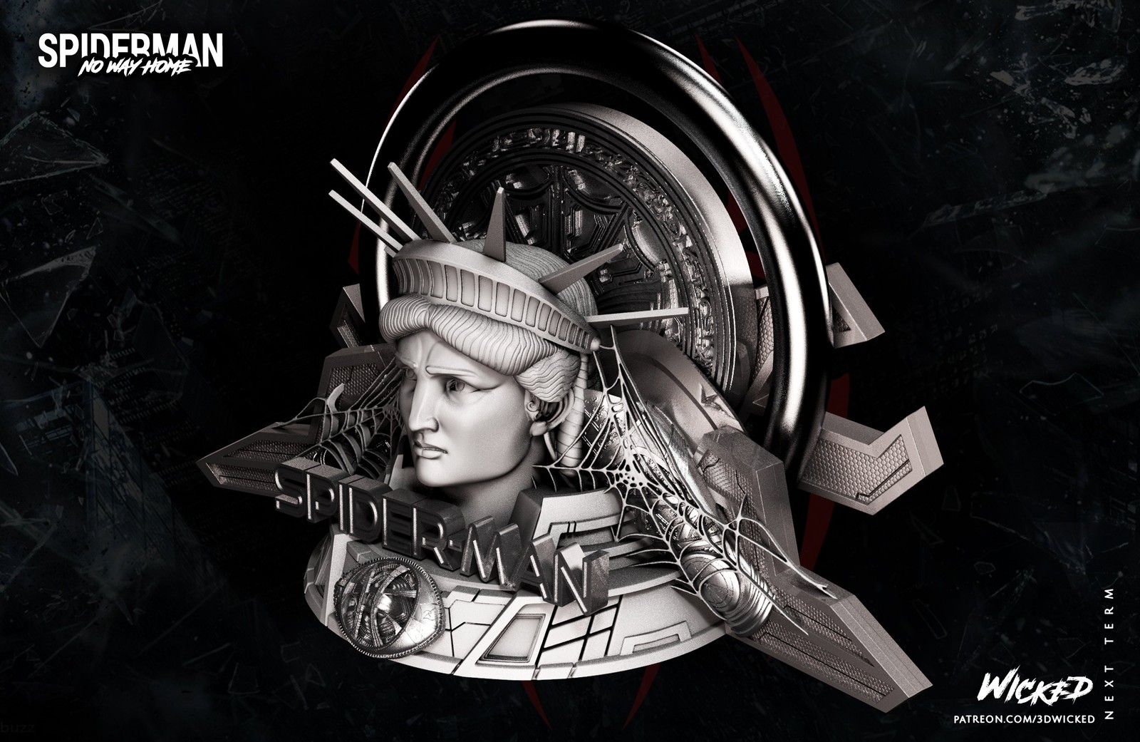 Marvel Spiderman No Way Home Dio Display - Image 2