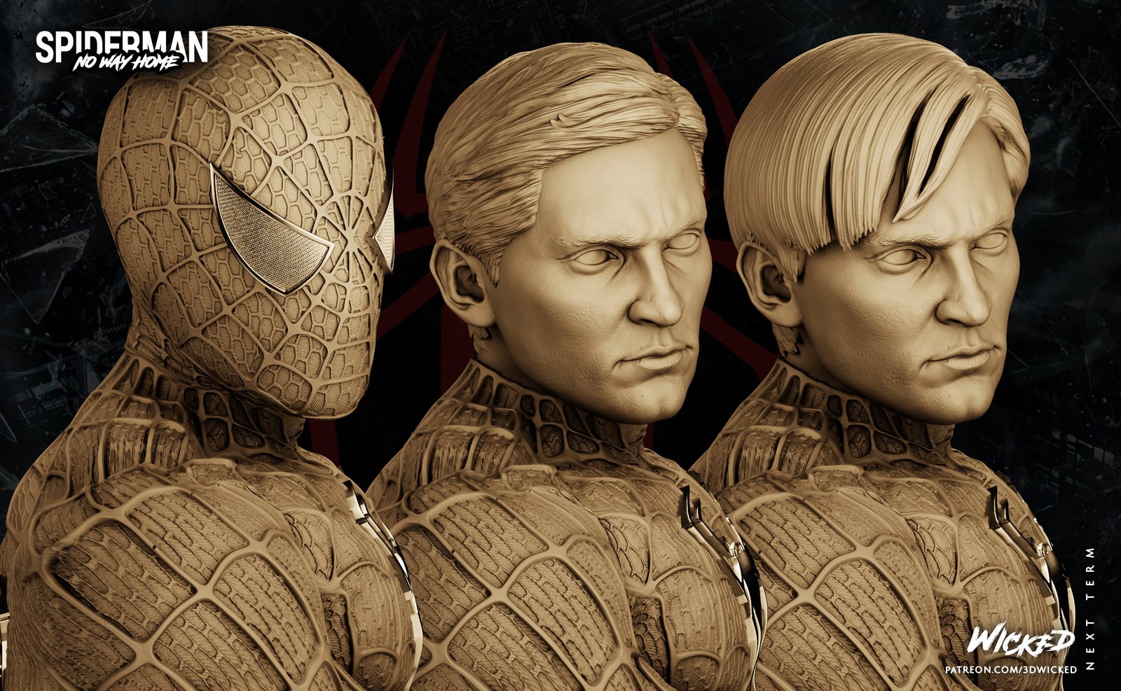 Marvel Spiderman Bust - Image 4