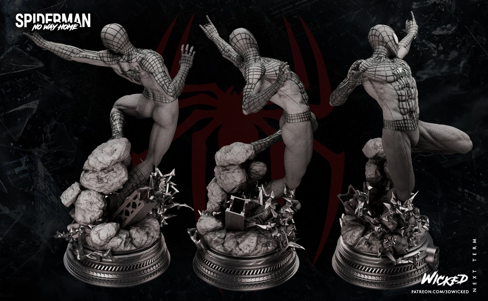 Marvel Spider-Man (Andrew Garfield) Sculpture - Image 2