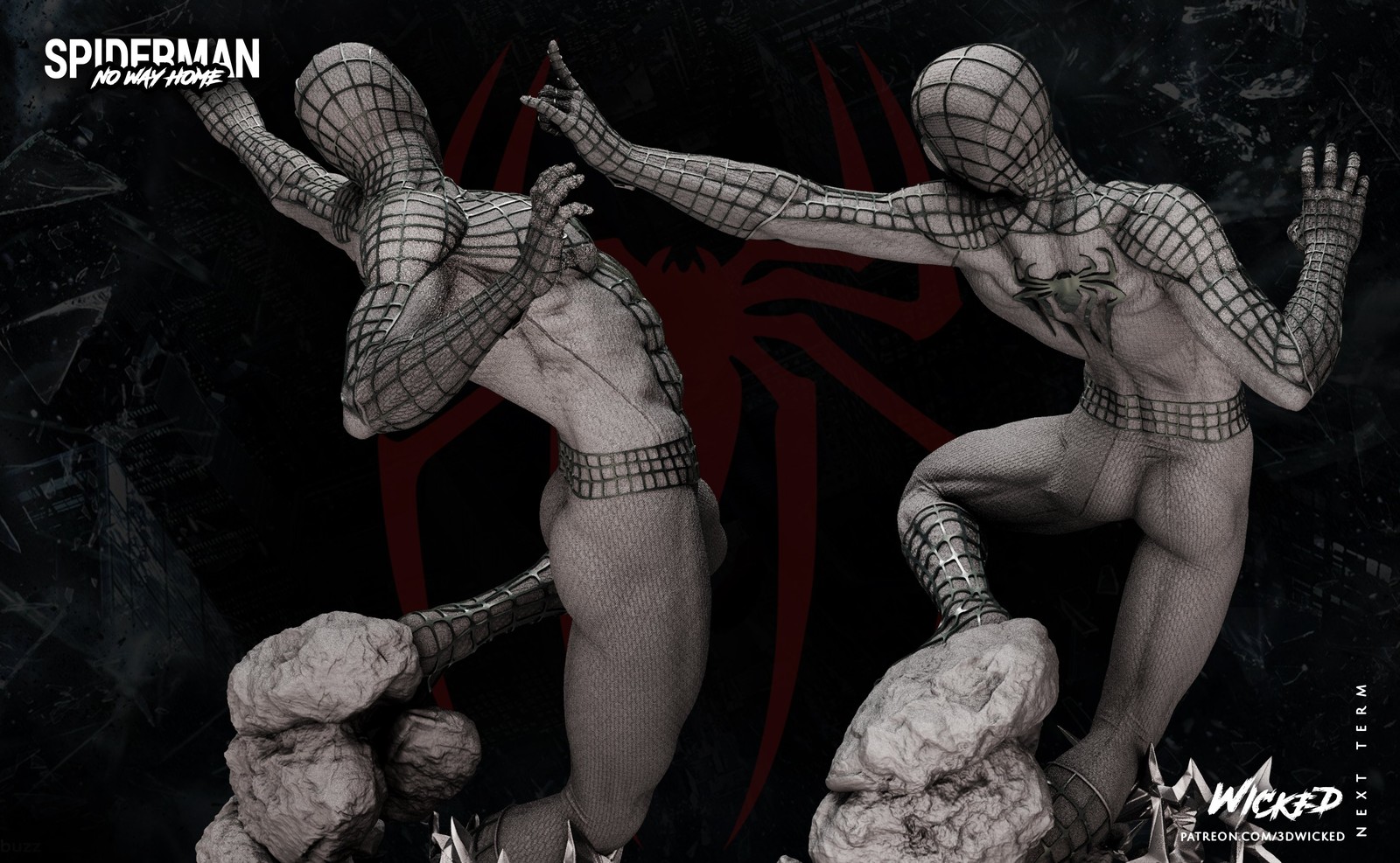 Marvel Spider-Man (Andrew Garfield) Sculpture - Image 4