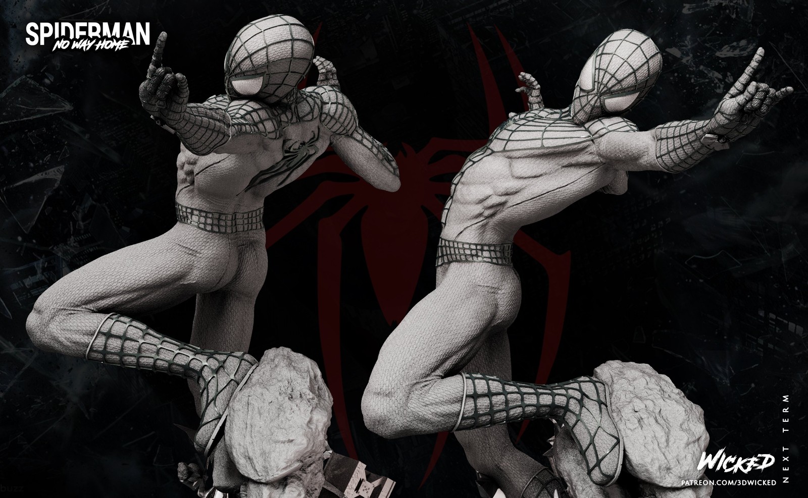 Marvel Spider-Man (Andrew Garfield) Sculpture - Image 5
