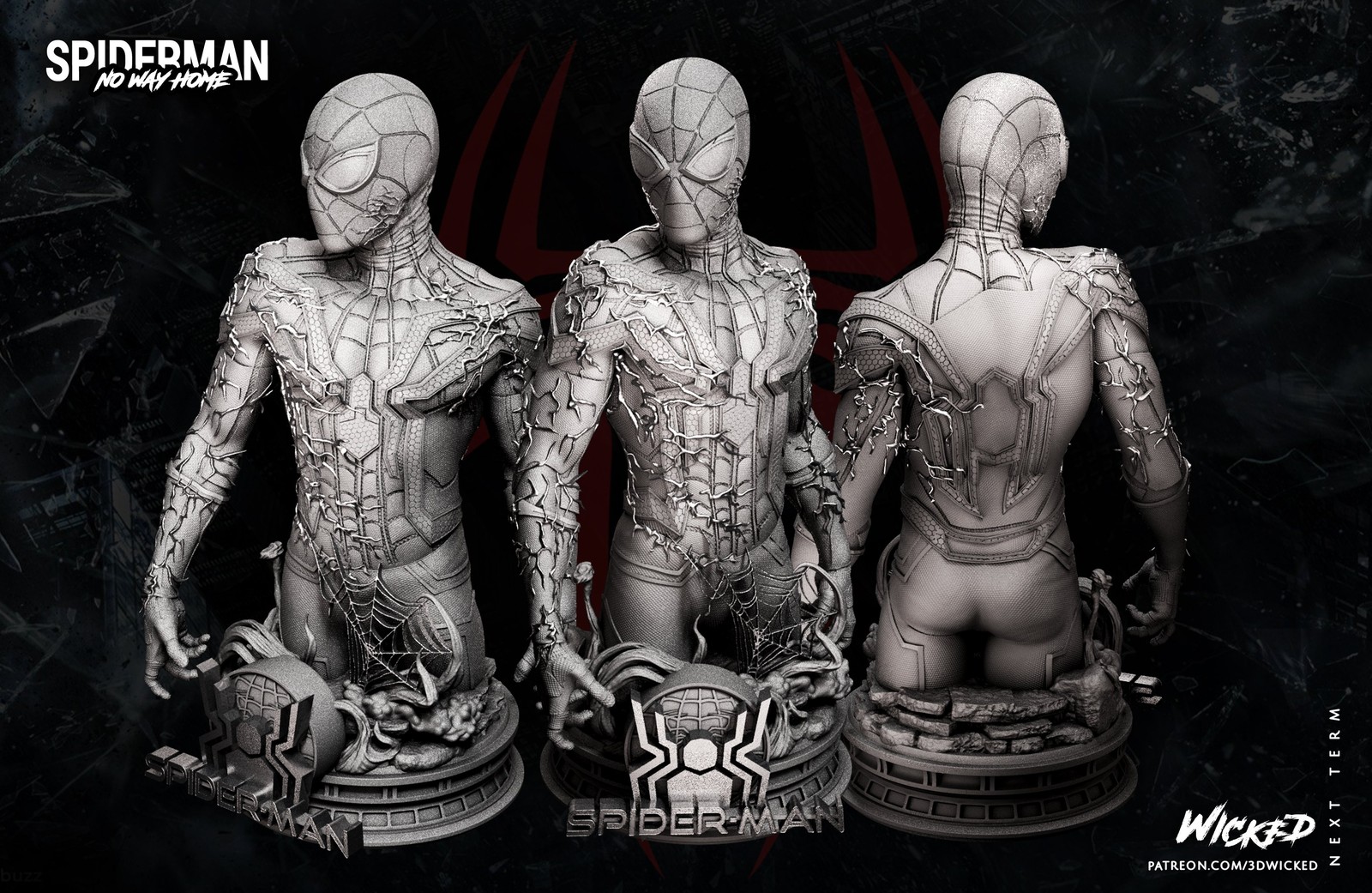 Marvel Spiderman (Tom) Bust - Image 2