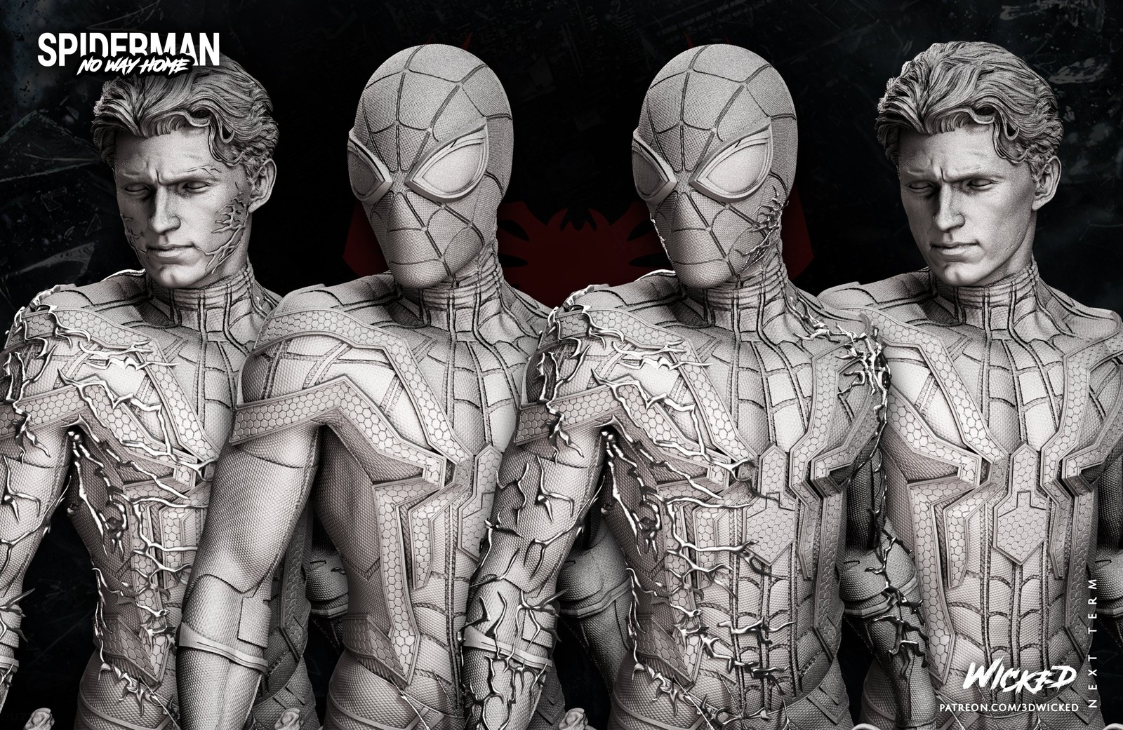 Marvel Spiderman (Tom) Bust - Image 3