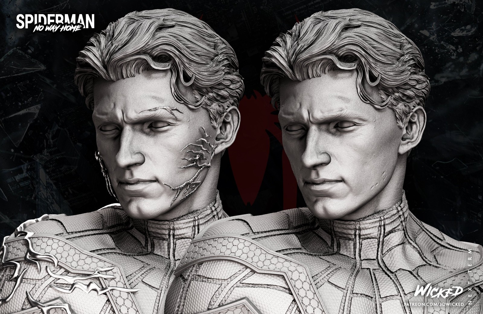 Marvel Spiderman (Tom) Bust - Image 5