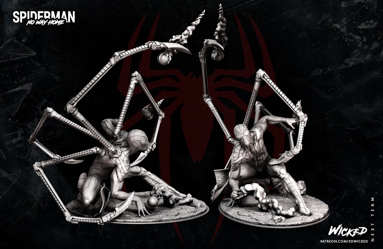 Marvel Spiderman (Tom Holland) Sculpture - Image 2