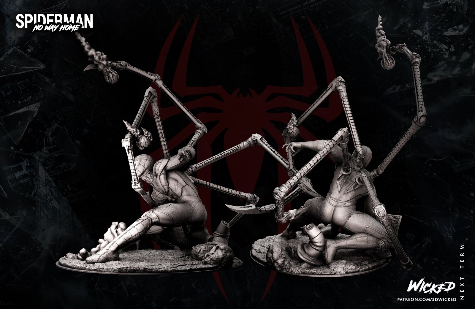 Marvel Spiderman (Tom Holland) Sculpture - Image 3