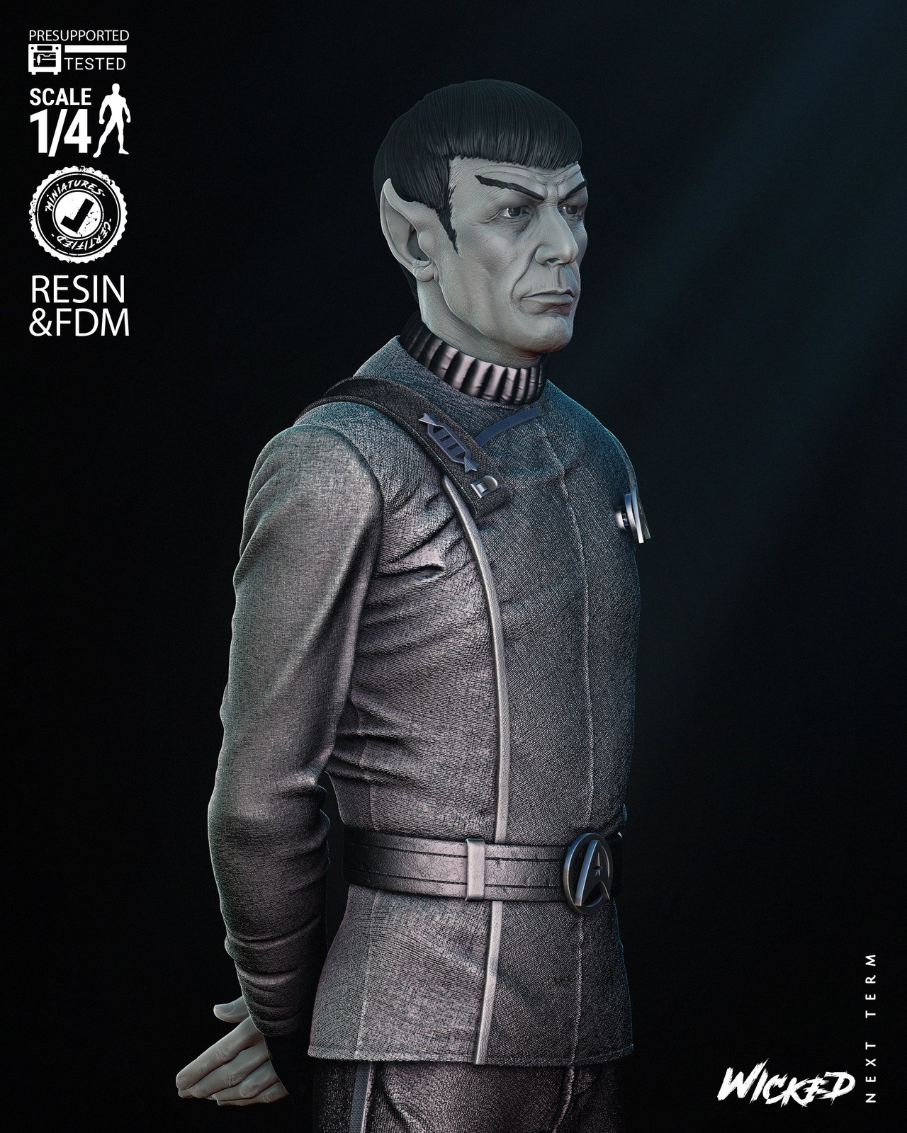 Spock Bust - Image 3