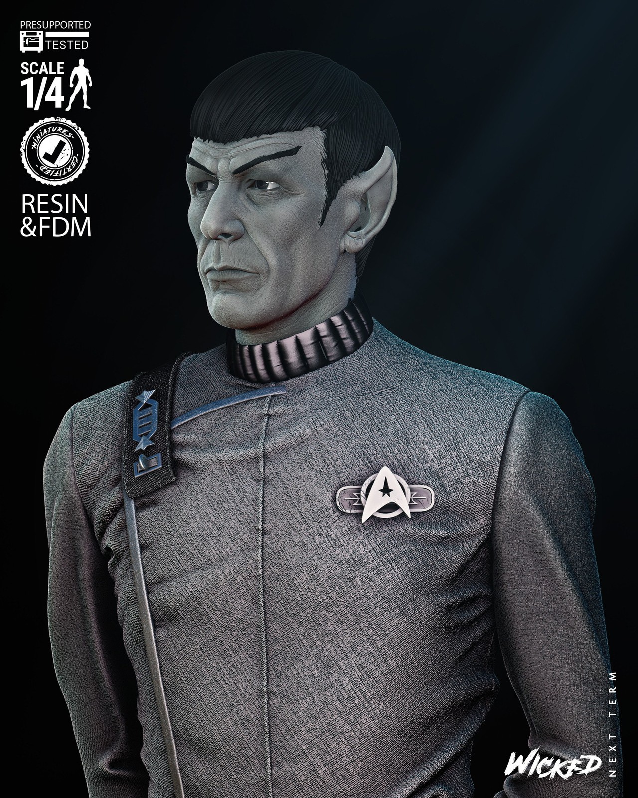 Spock Bust - Image 4