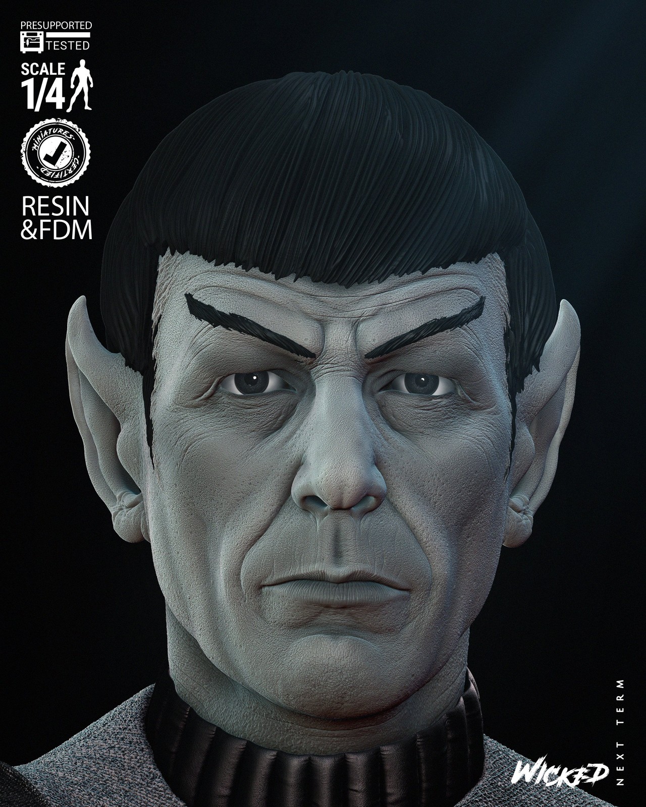Spock Bust - Image 5