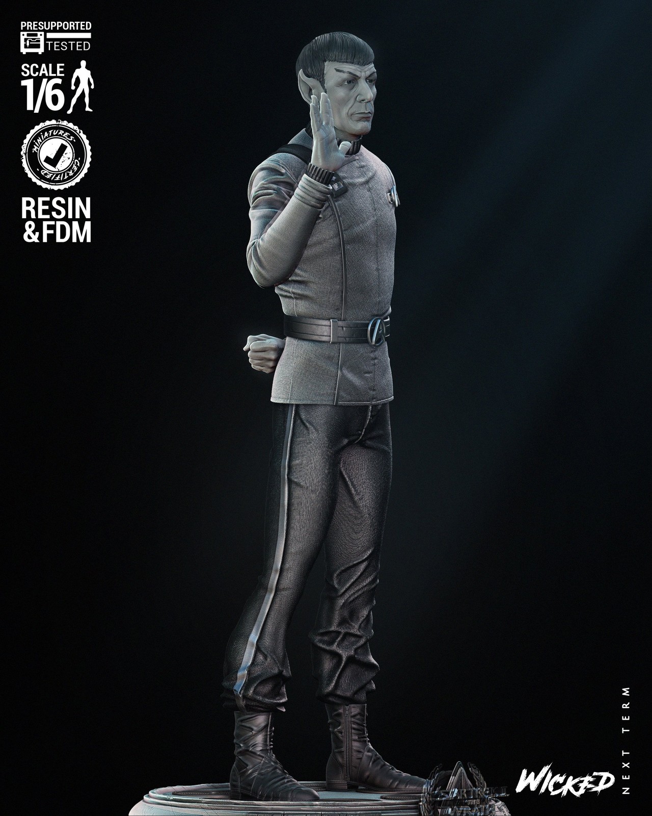 Spock Sculpture - Image 3