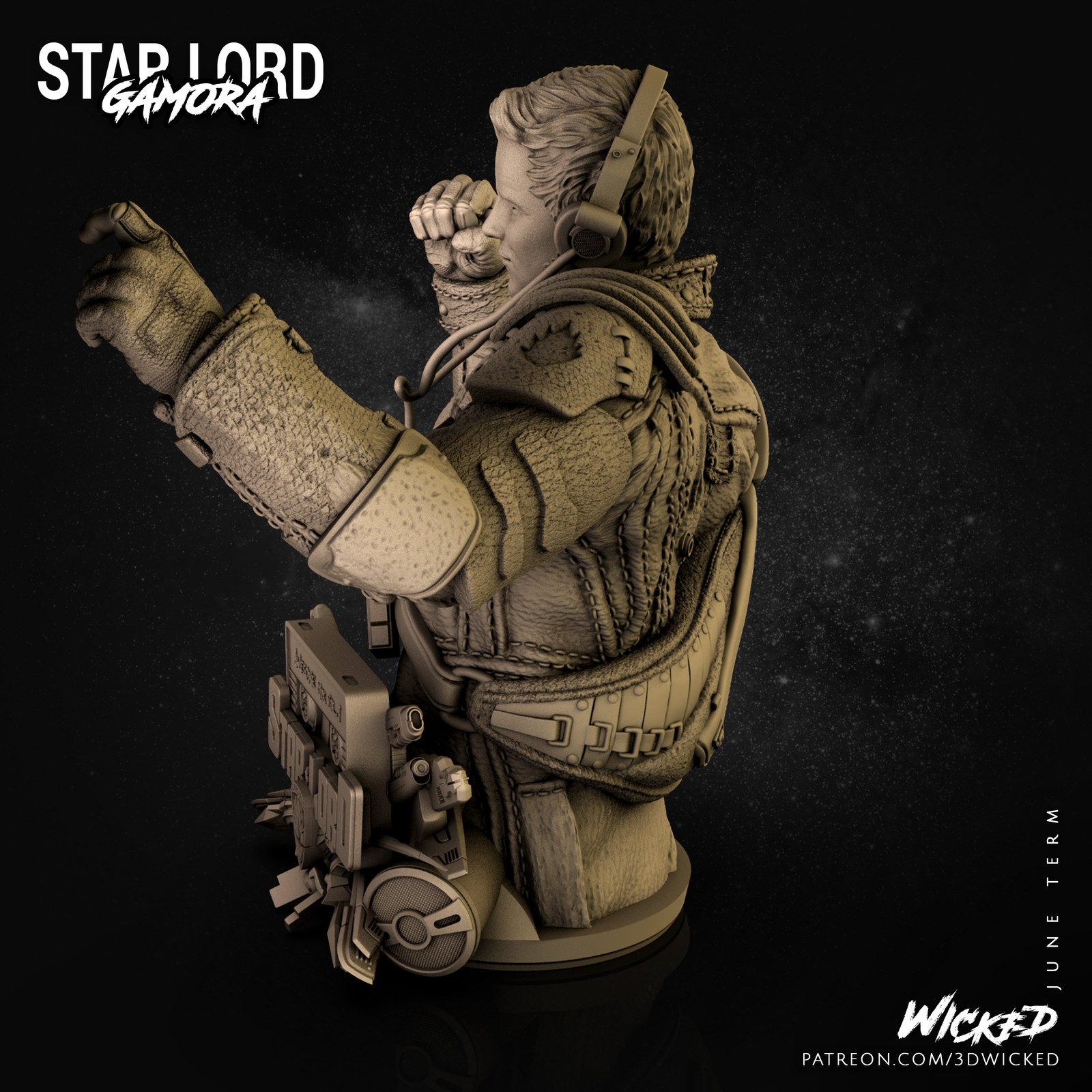 Marvel Star-Lord Bust - Image 3