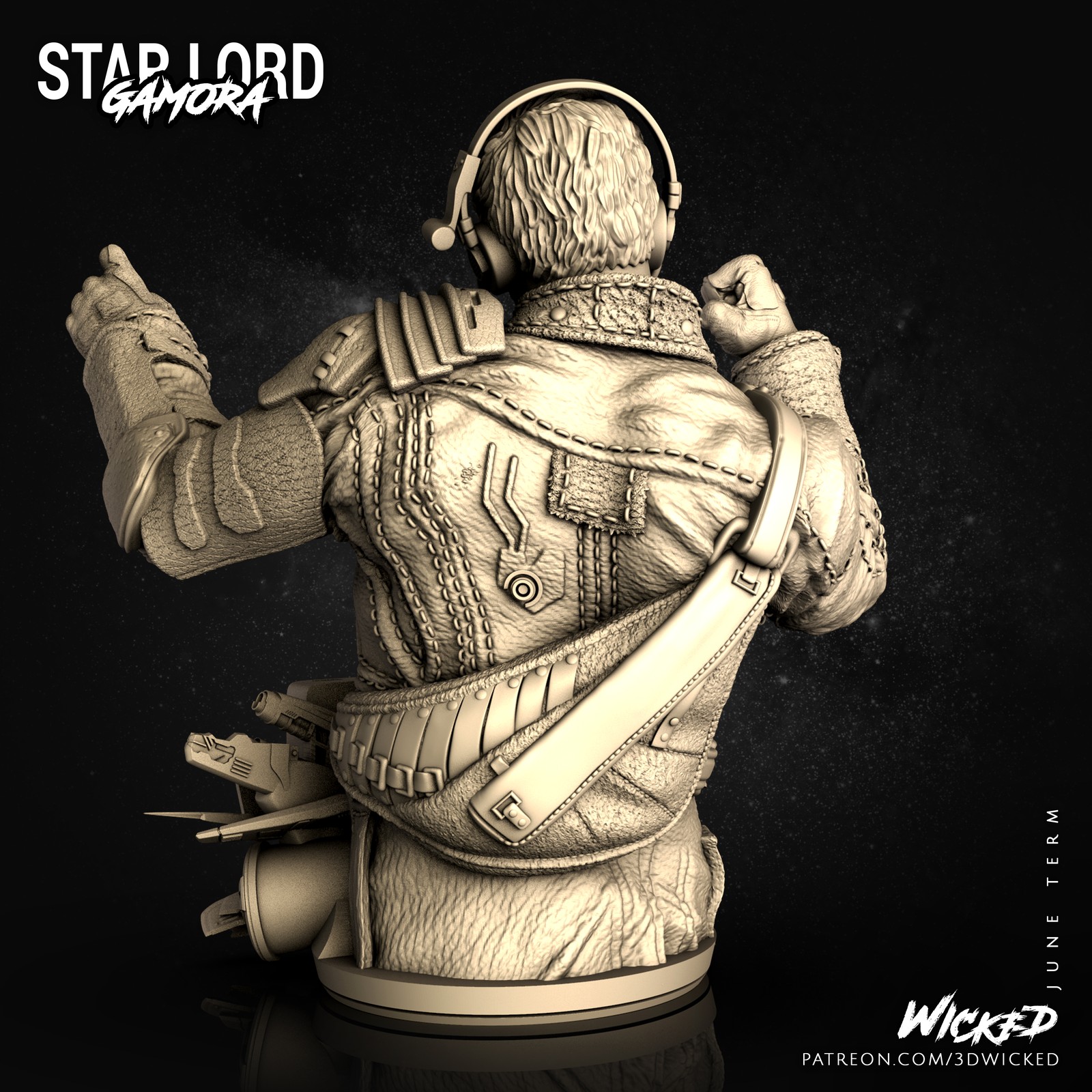 Marvel Star-Lord Bust - Image 4