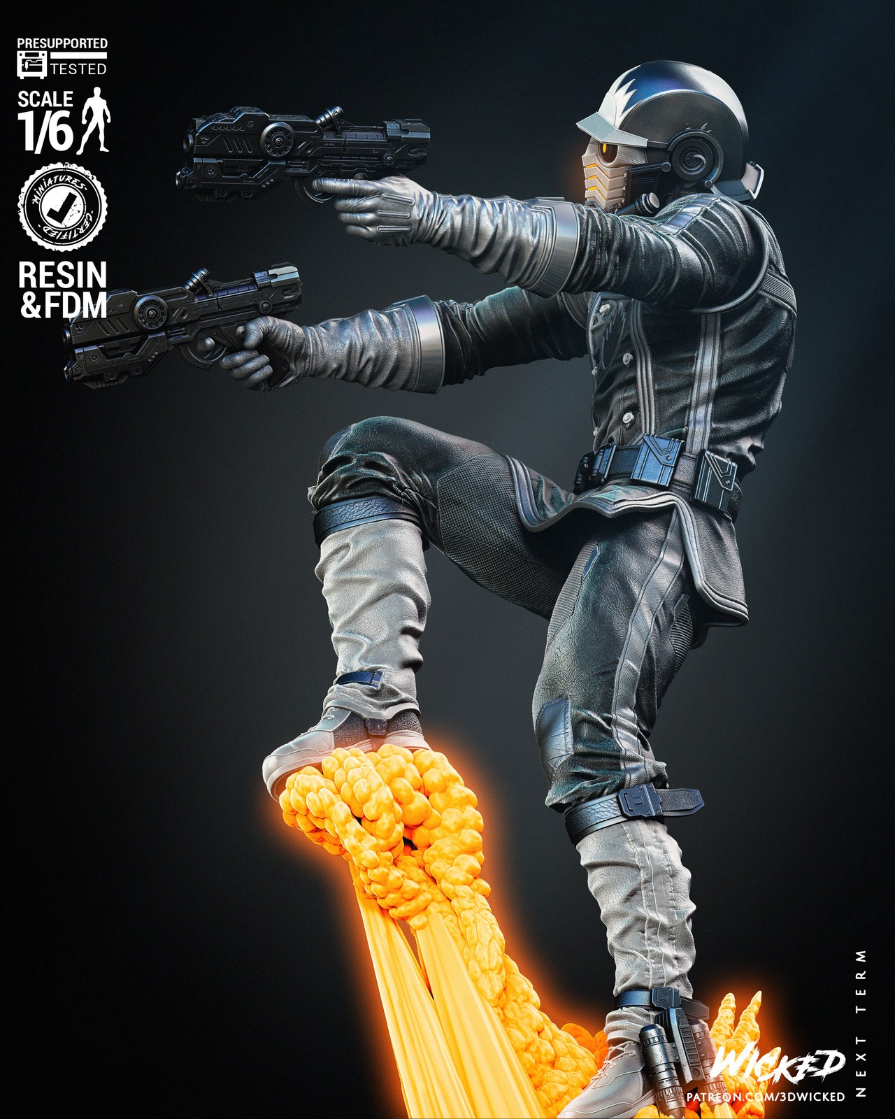 Marvel Star Lord Comic Version Sculpture - Image 3