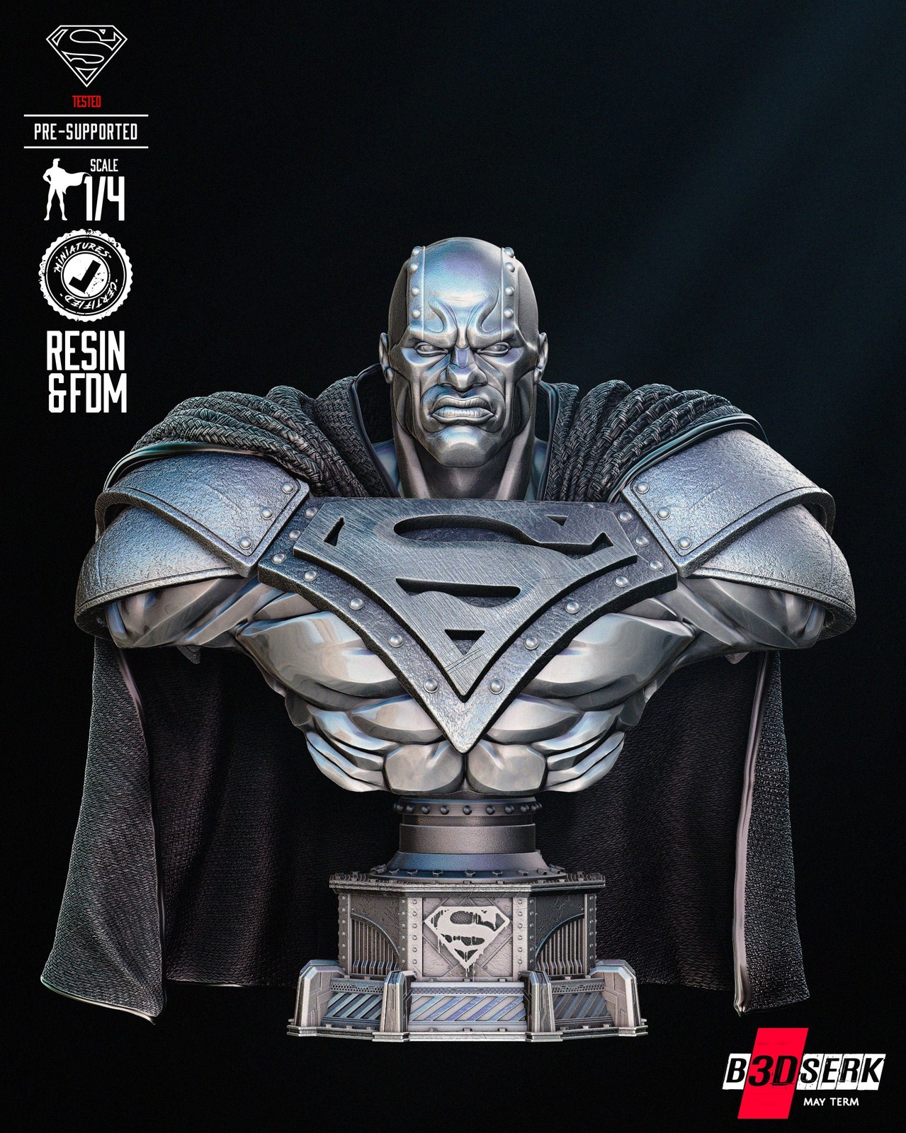 Steel - Bust (DC)