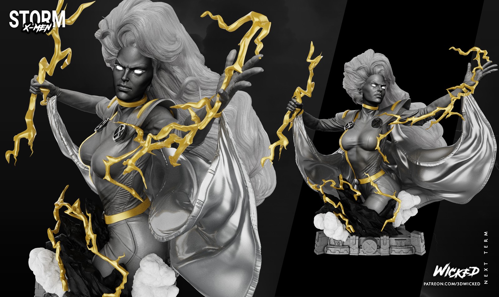 Marvel Storm Bust