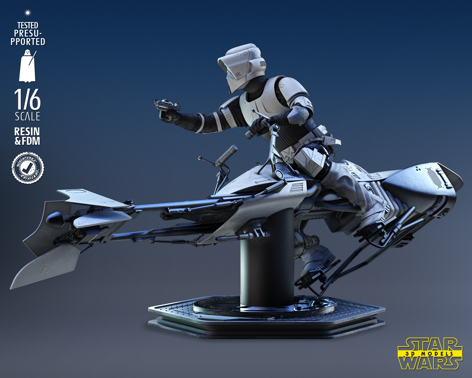 Stormtrooper Explorer Sculpture - Image 2