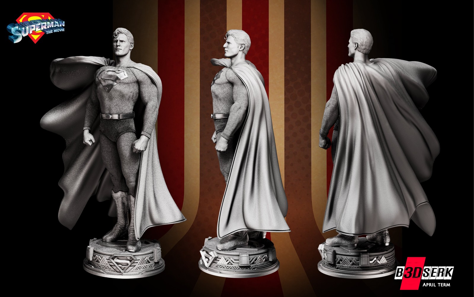 Superman 1978 Sculpture 1/6 - Image 2