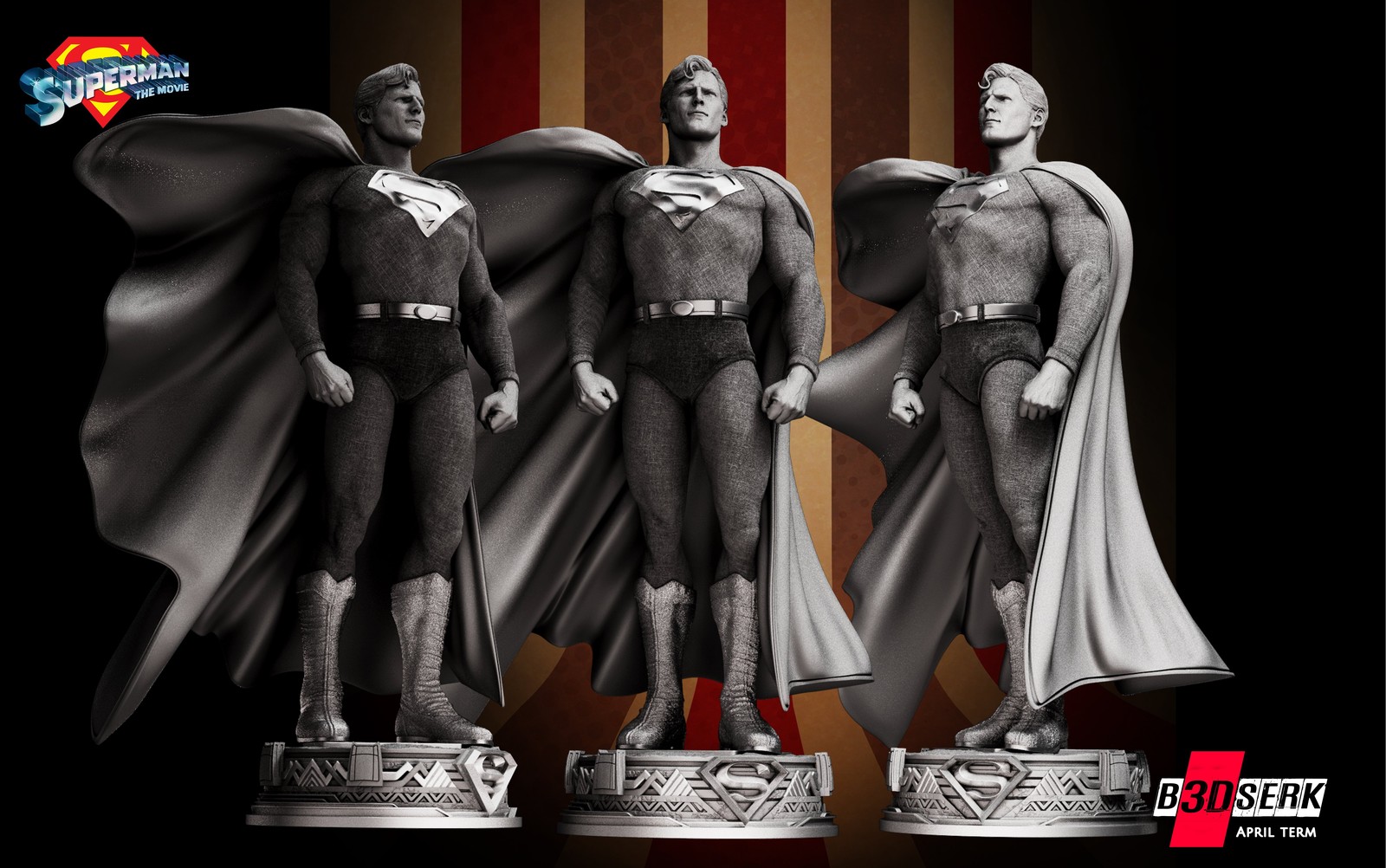Superman 1978 Sculpture 1/6 - Image 3