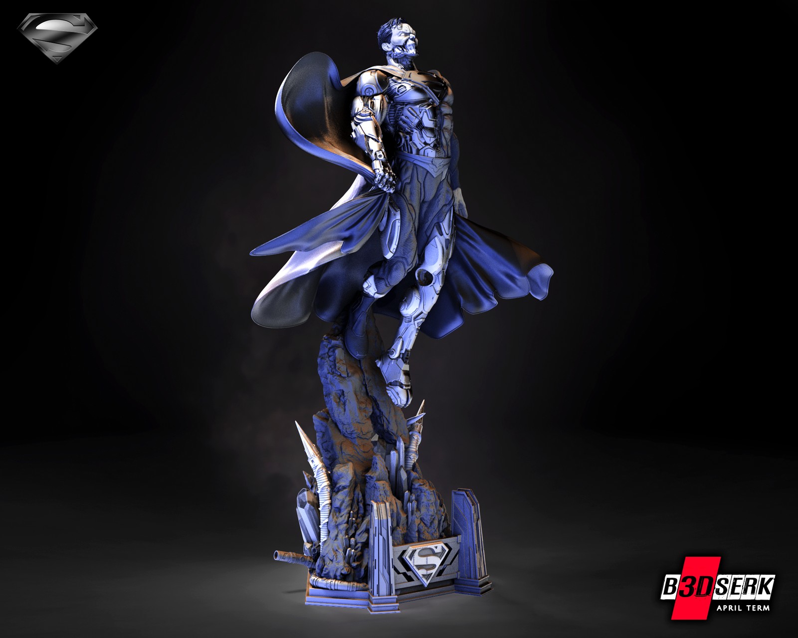 Cyborg Superman Sculpture 1/6 - Image 3