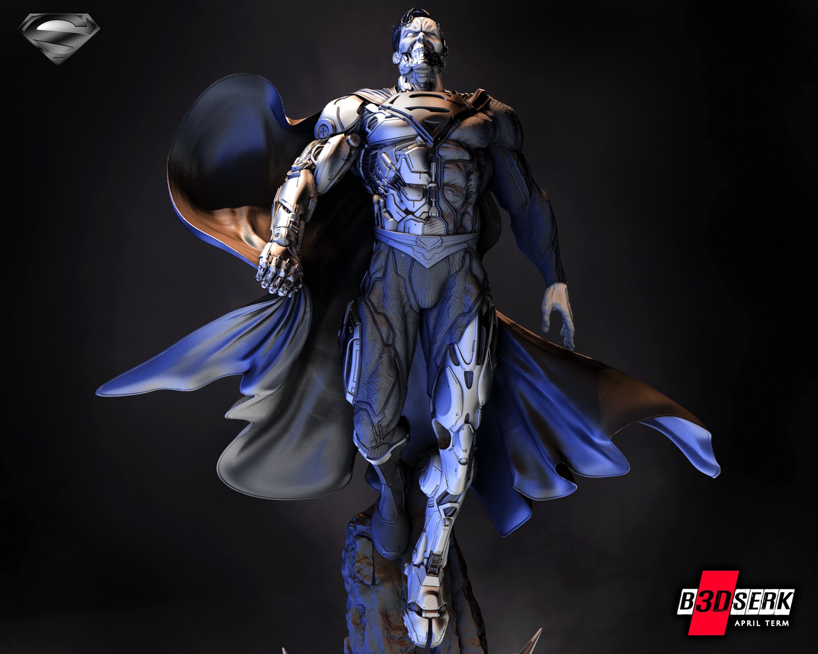 Cyborg Superman Sculpture 1/6 - Image 4