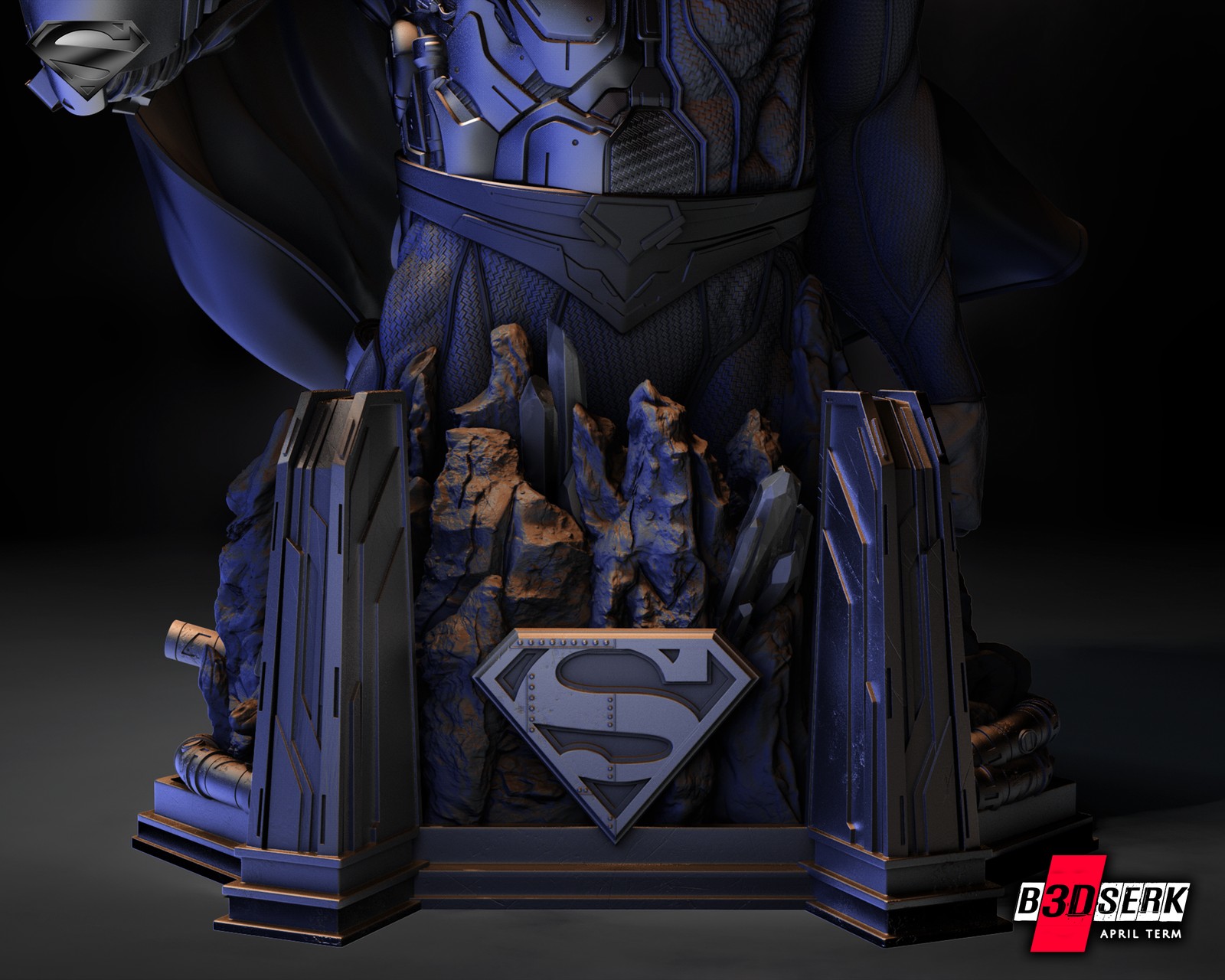 Superman Cyborg Bust 1/4 Scale - Image 4