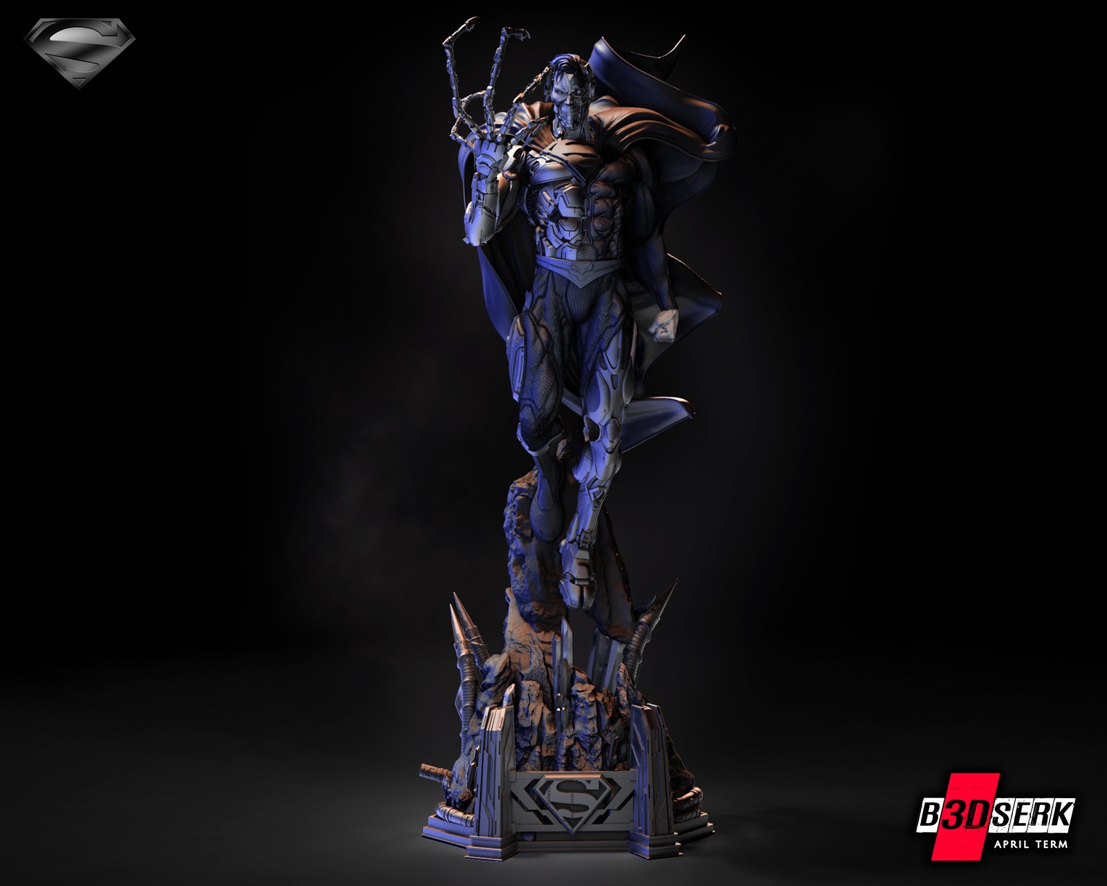 Superman Cyborg Bust 1/4 Scale - Image 5