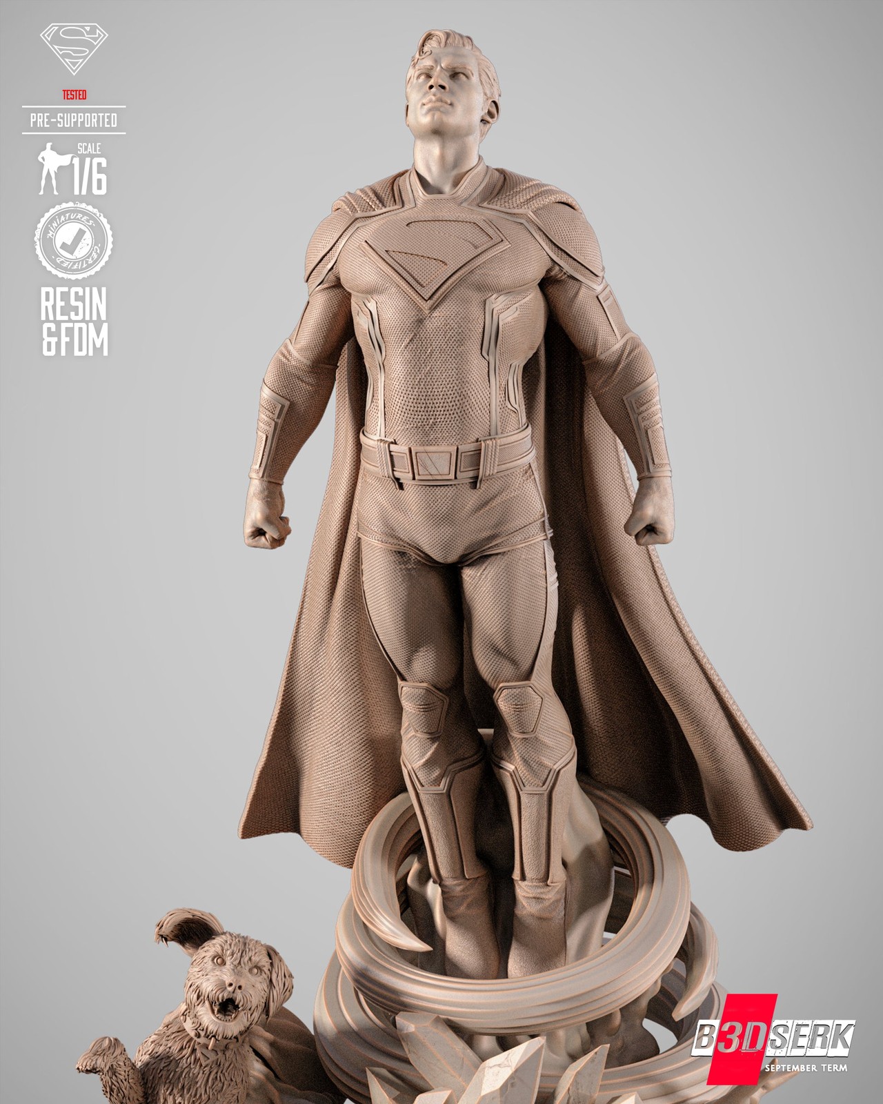 Superman James Gunn Sculpture - Image 2
