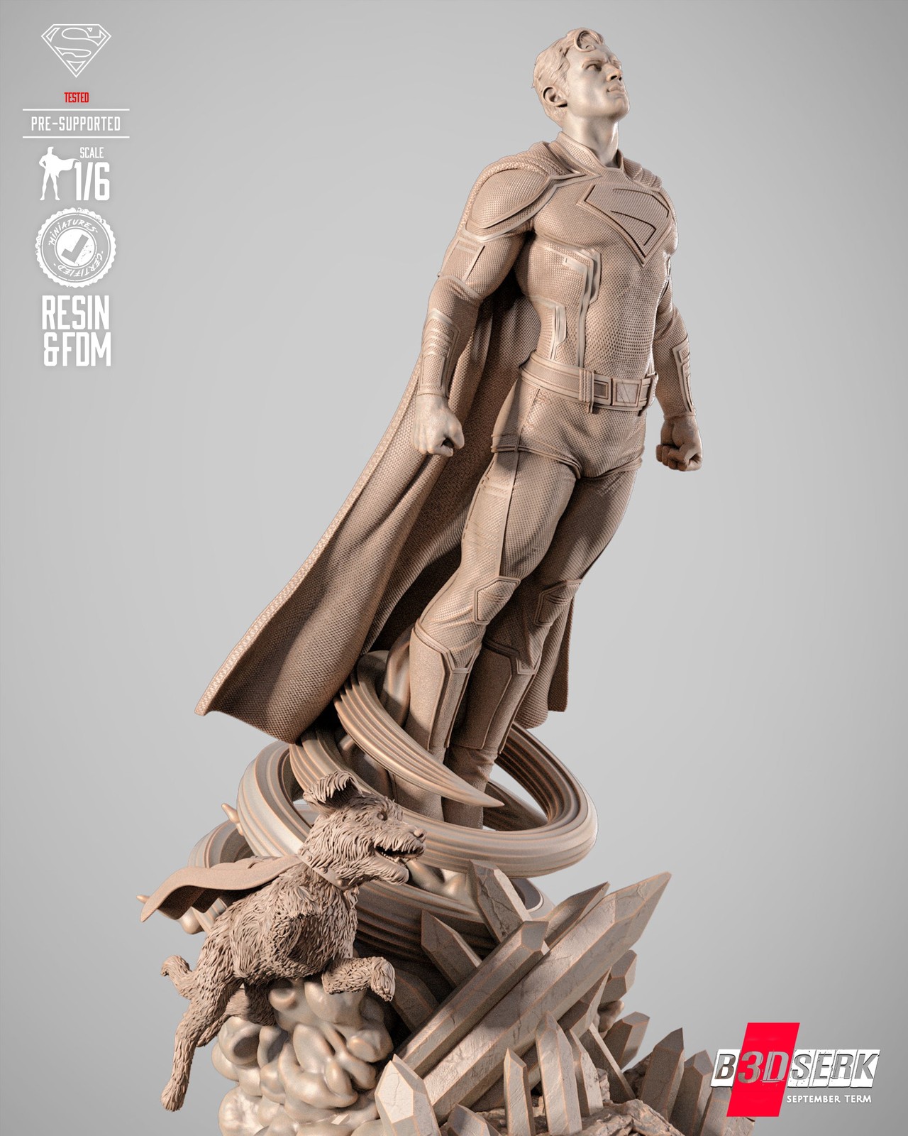 Superman James Gunn Sculpture - Image 4