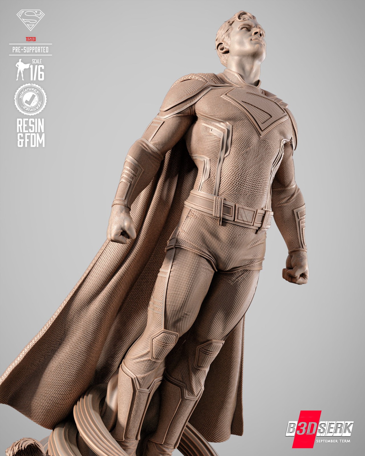 Superman James Gunn Sculpture - Image 5
