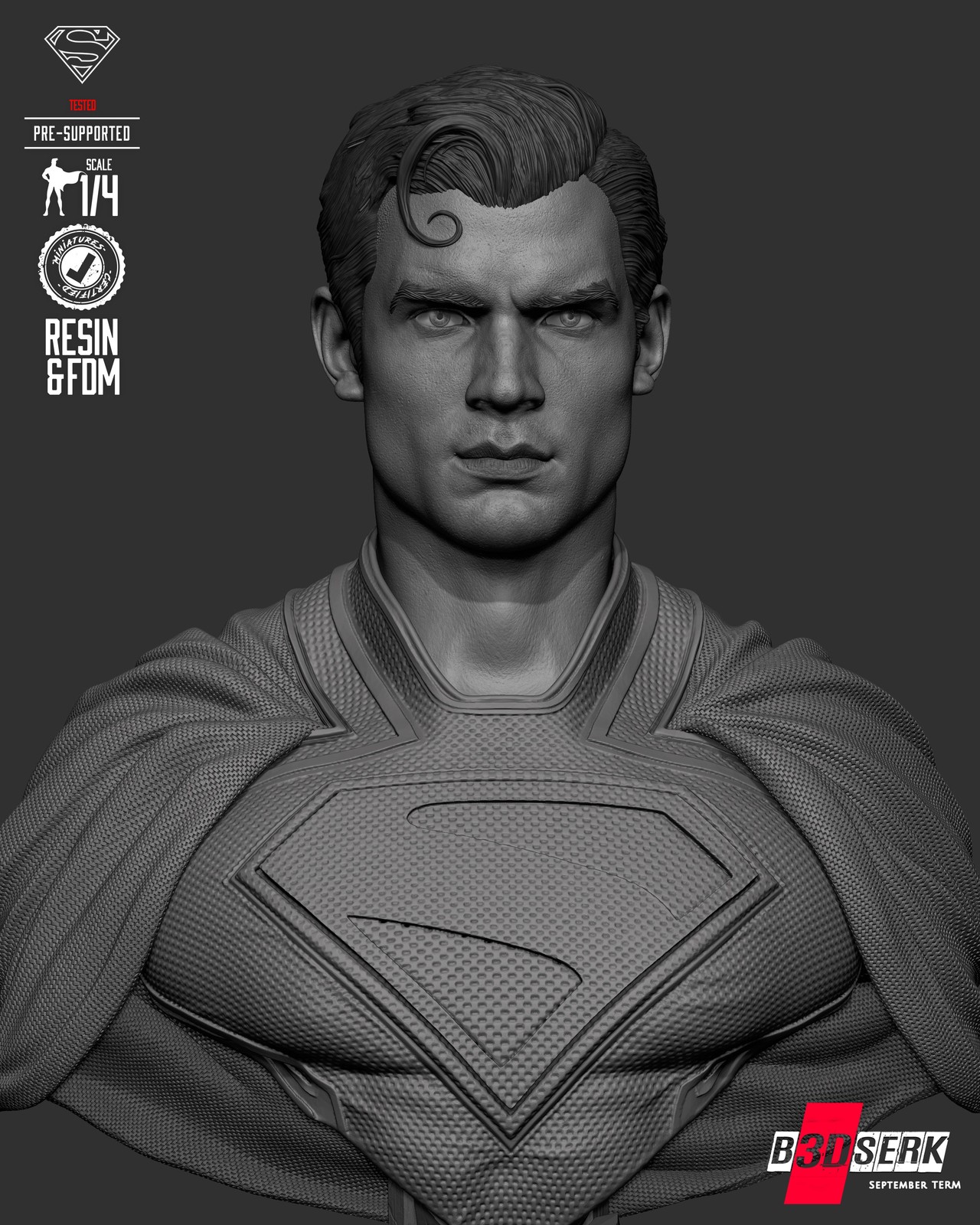 Superman James Gunn Portrait Bust