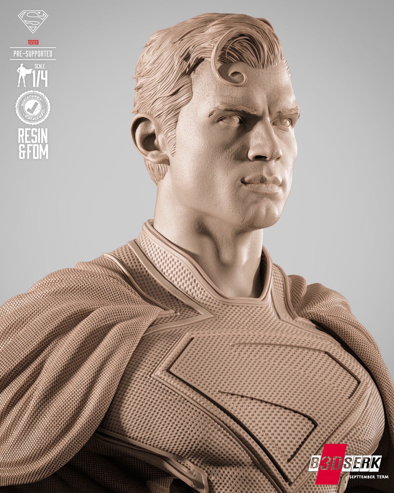 Superman James Gunn Portrait Bust - Image 4