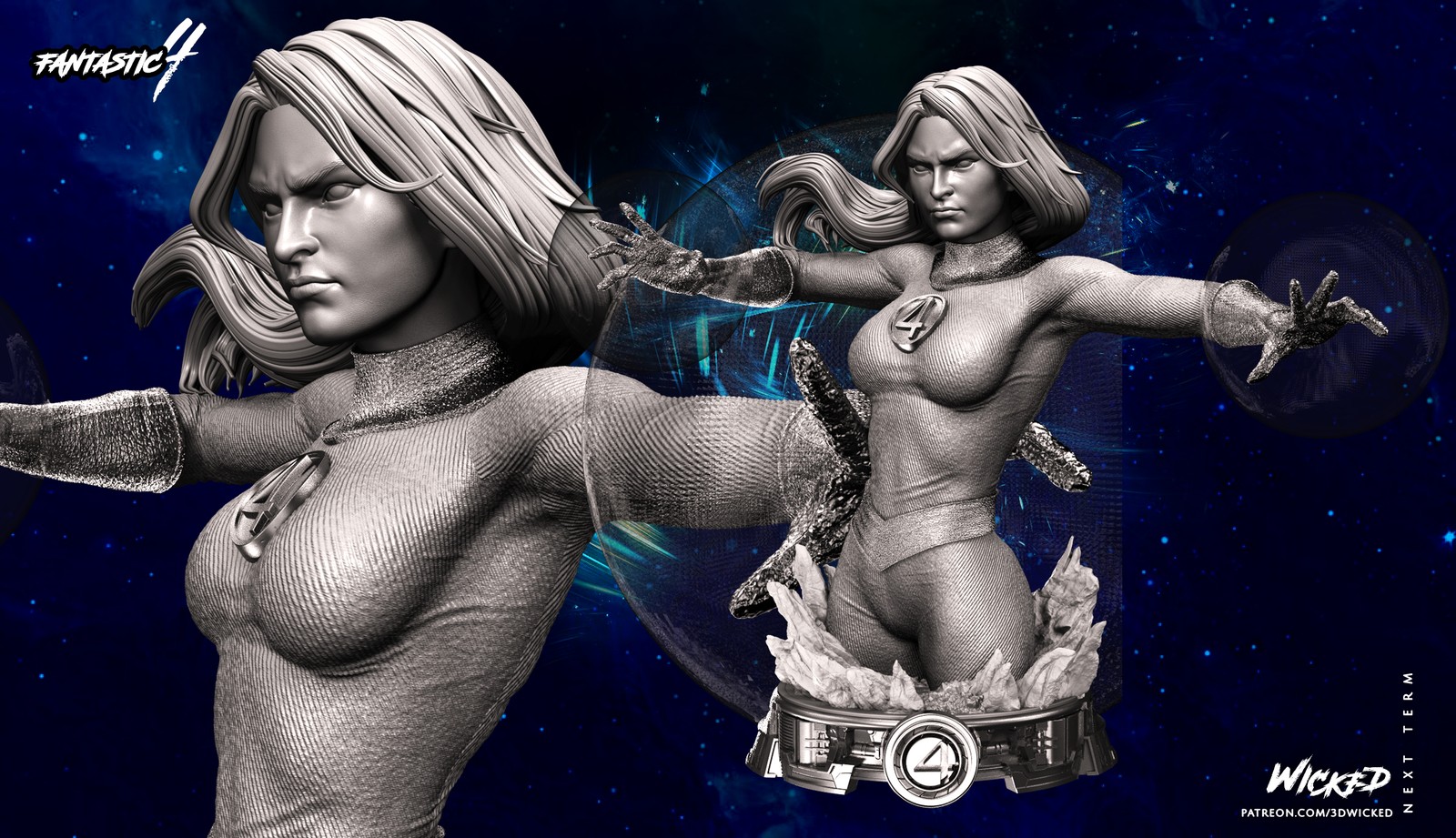 Susan Storm - Bust (Marvel) - Image 2