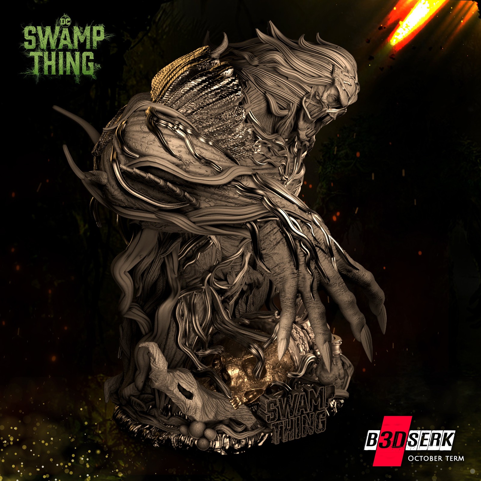 Swamp Thing Bust 1/4 - Image 2