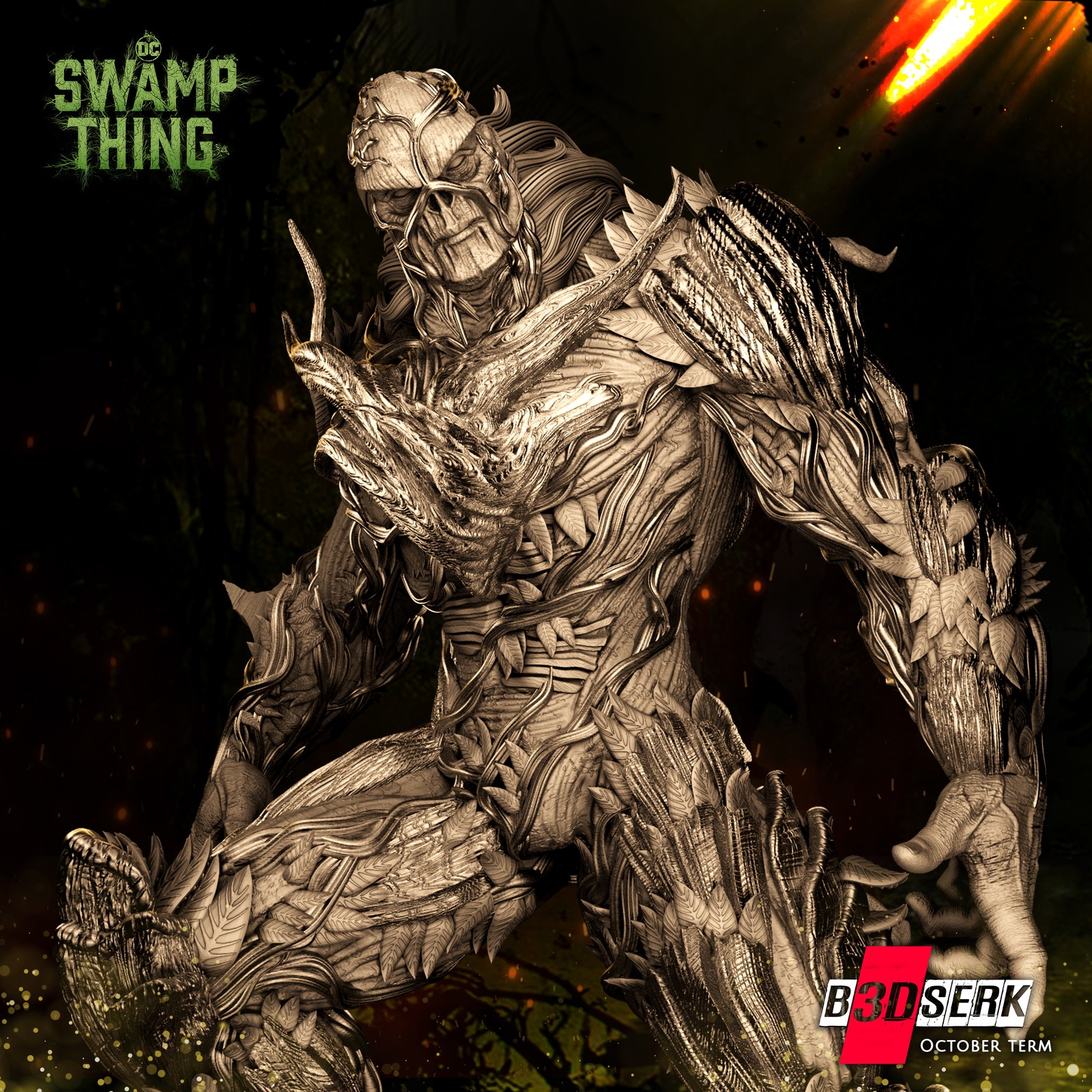 Swamp Thing Sculpture 1/6 - Image 5