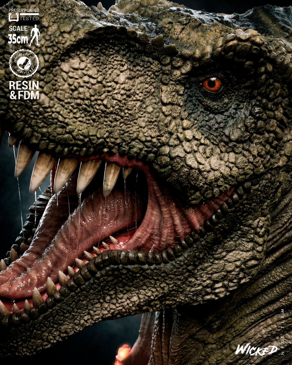 T-Rex Portrait Bust - Image 4