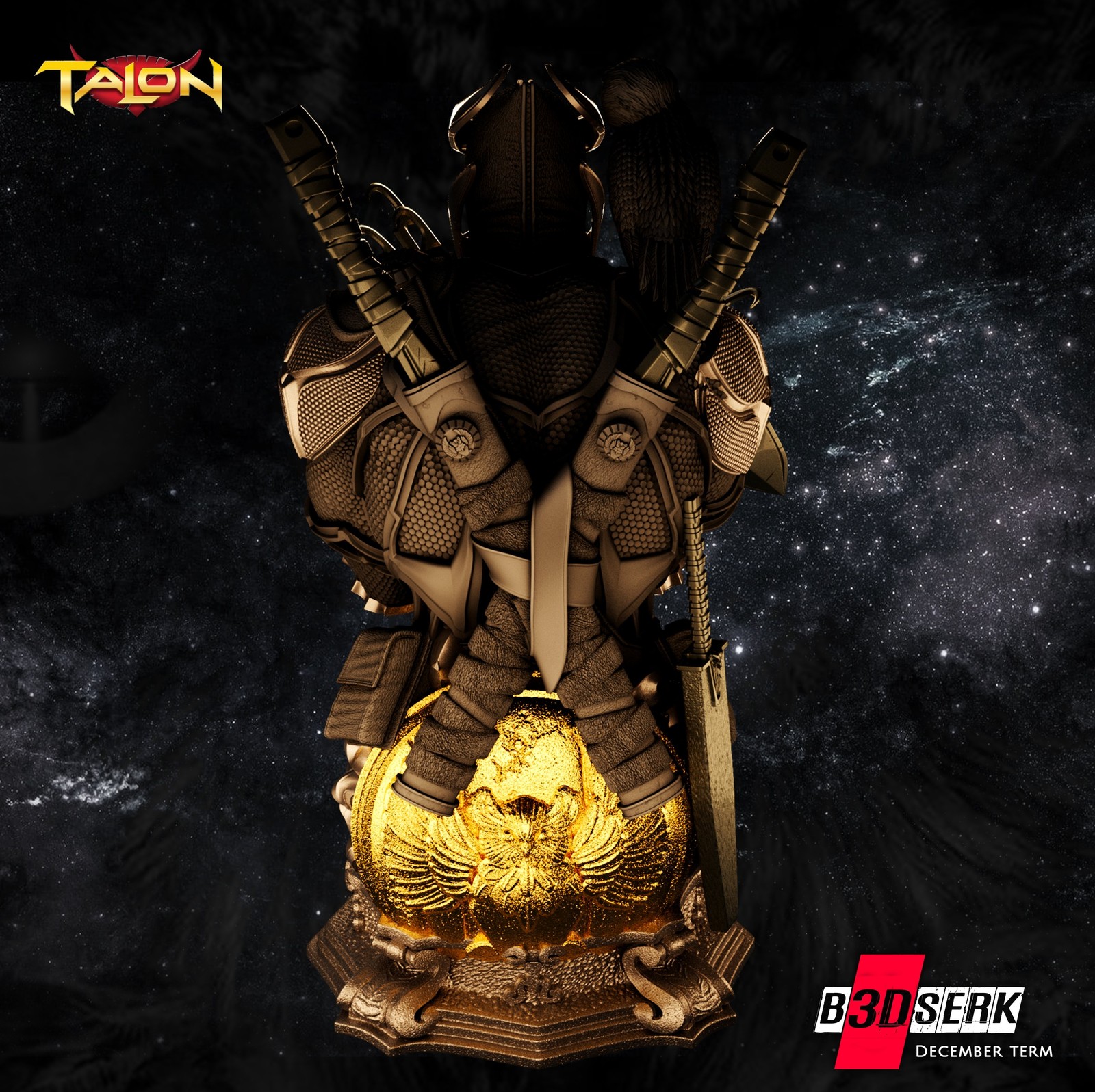 Talon Bust 1/4 - Image 2