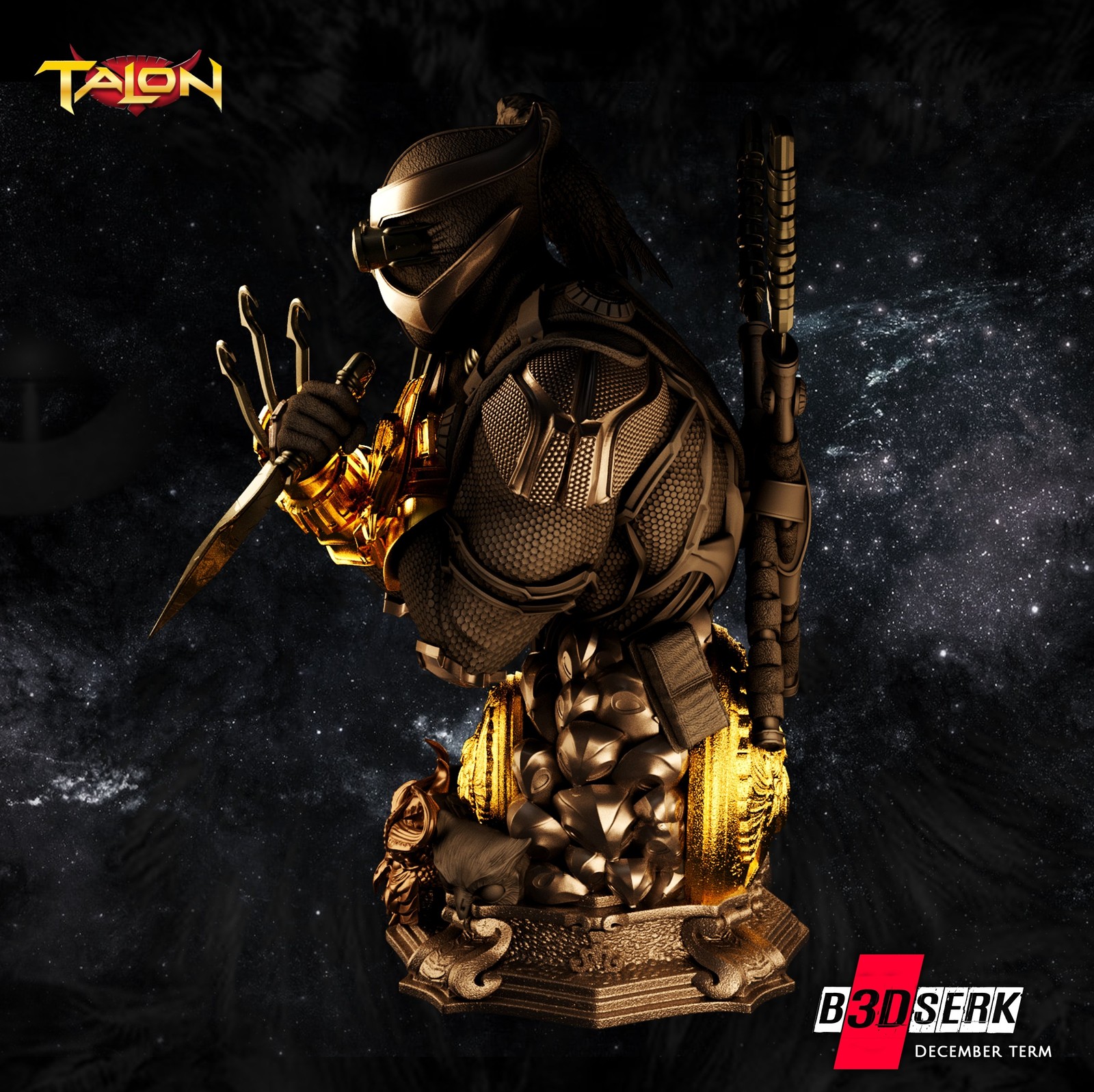 Talon Bust 1/4 - Image 3