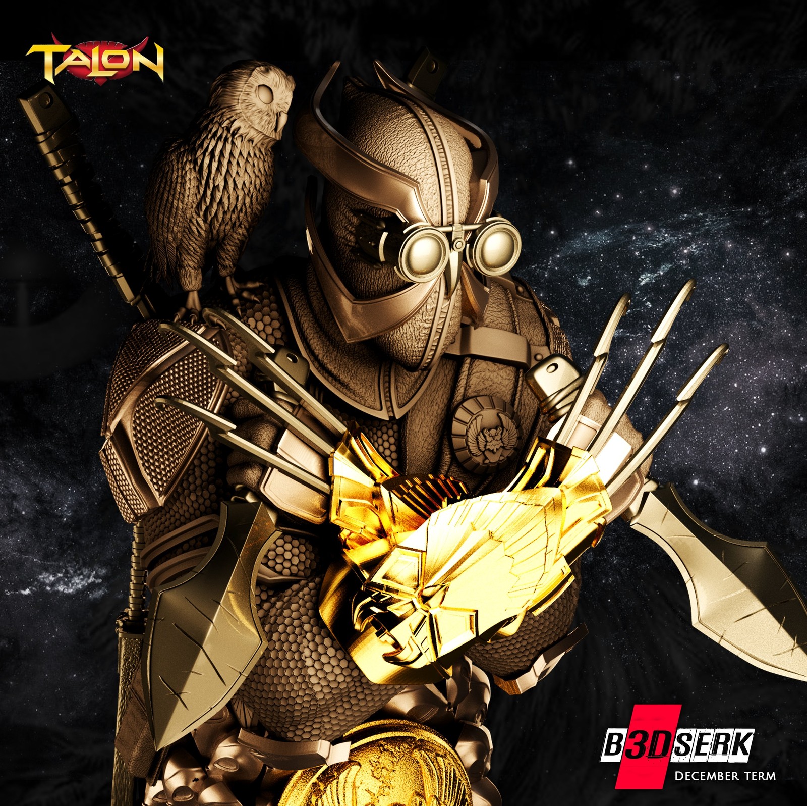 Talon Bust 1/4 - Image 5