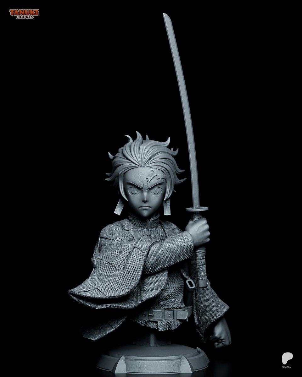 Tanjiro Kamado - Bust (Demon Slayer)