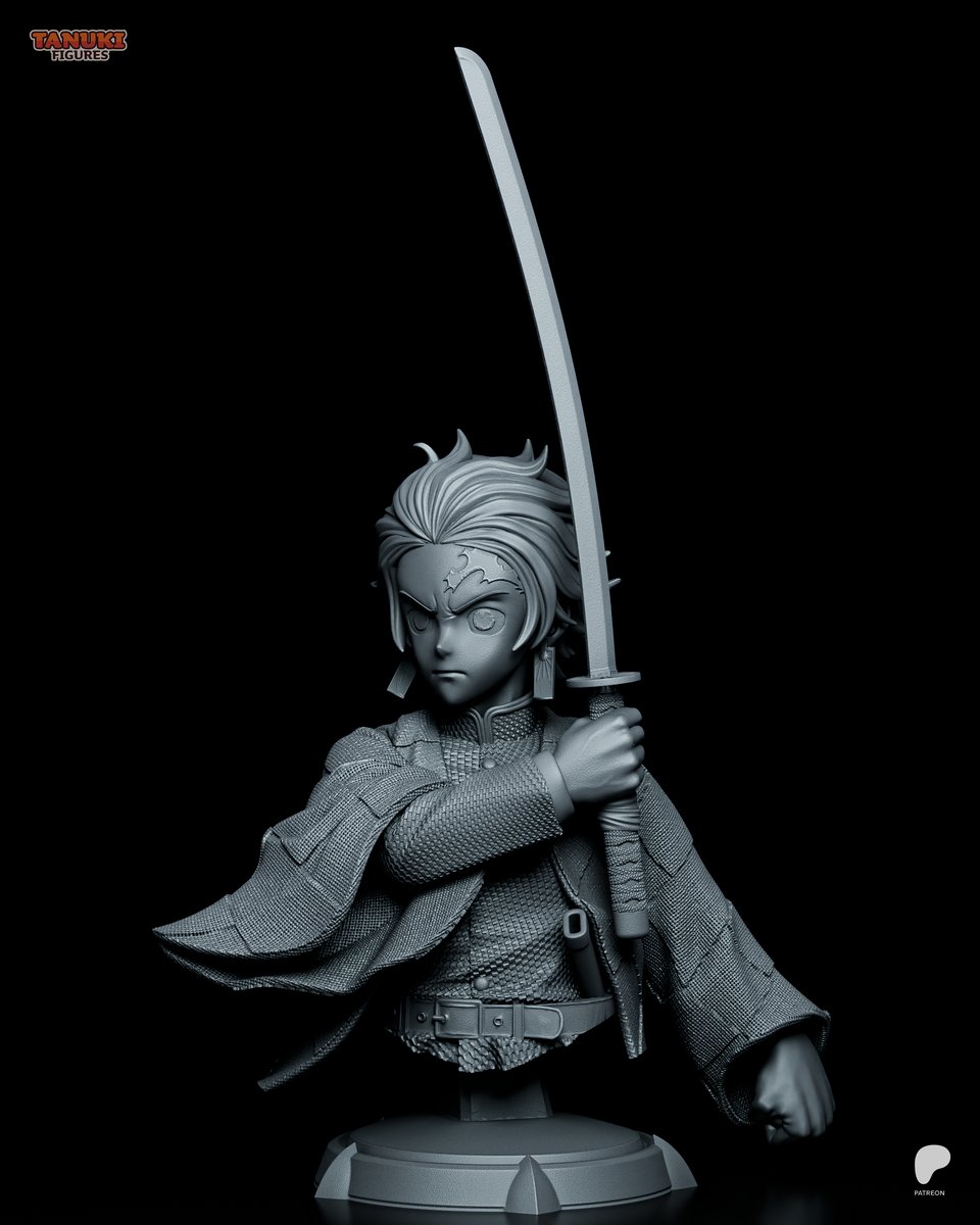 Tanjiro Demon Slayer Bust - Image 2