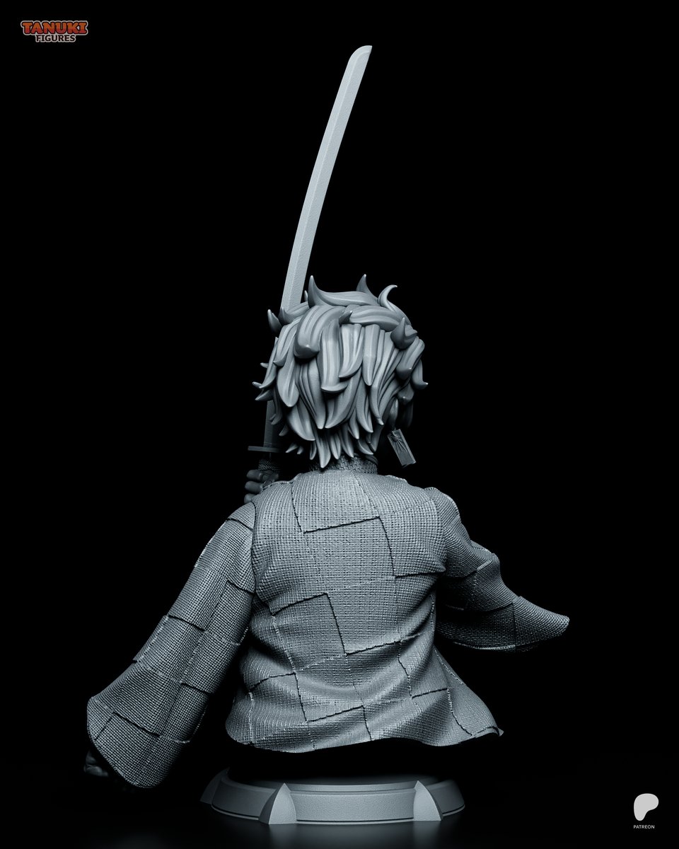 Tanjiro Demon Slayer Bust - Image 3