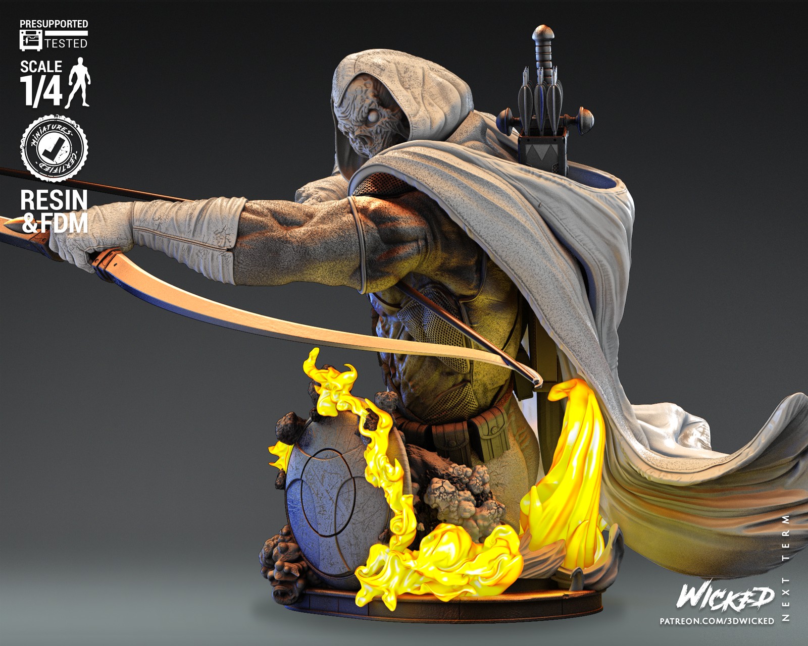 Marvel Taskmaster Bust - Image 3